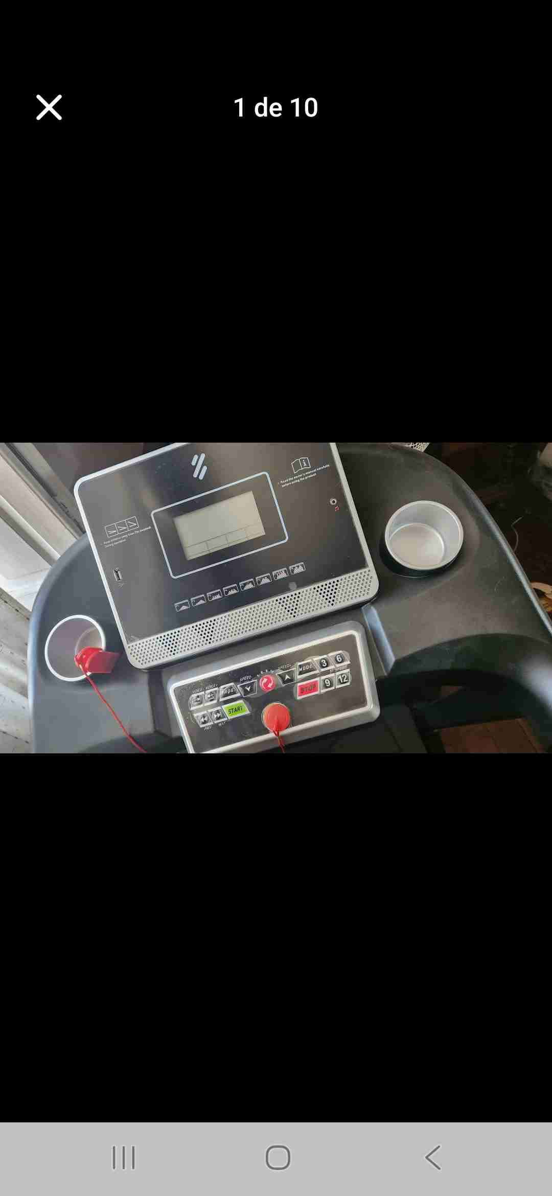 Máquina trotadora eléctrica