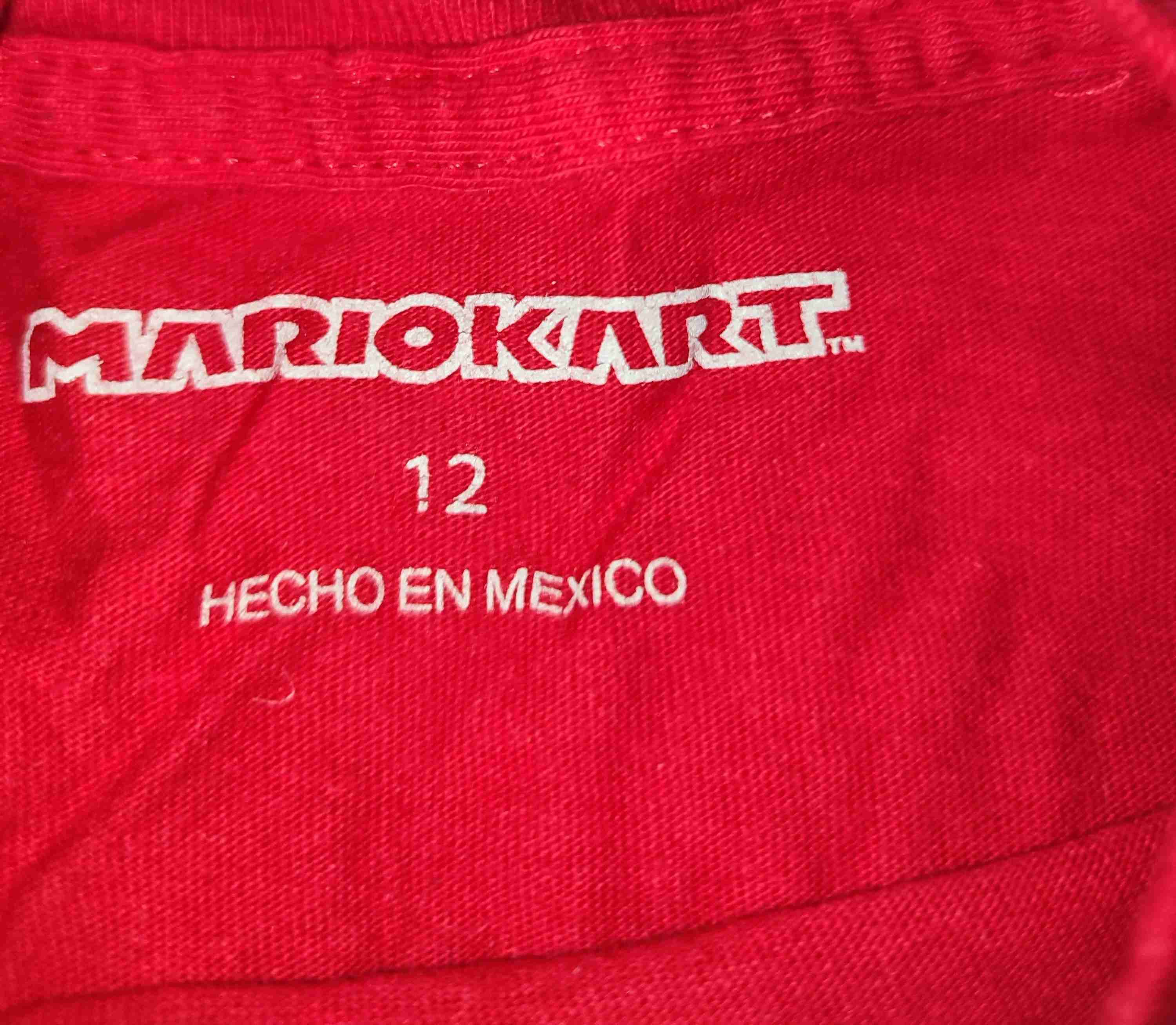 Polera roja Mario Kart manga larga - miniatura 2