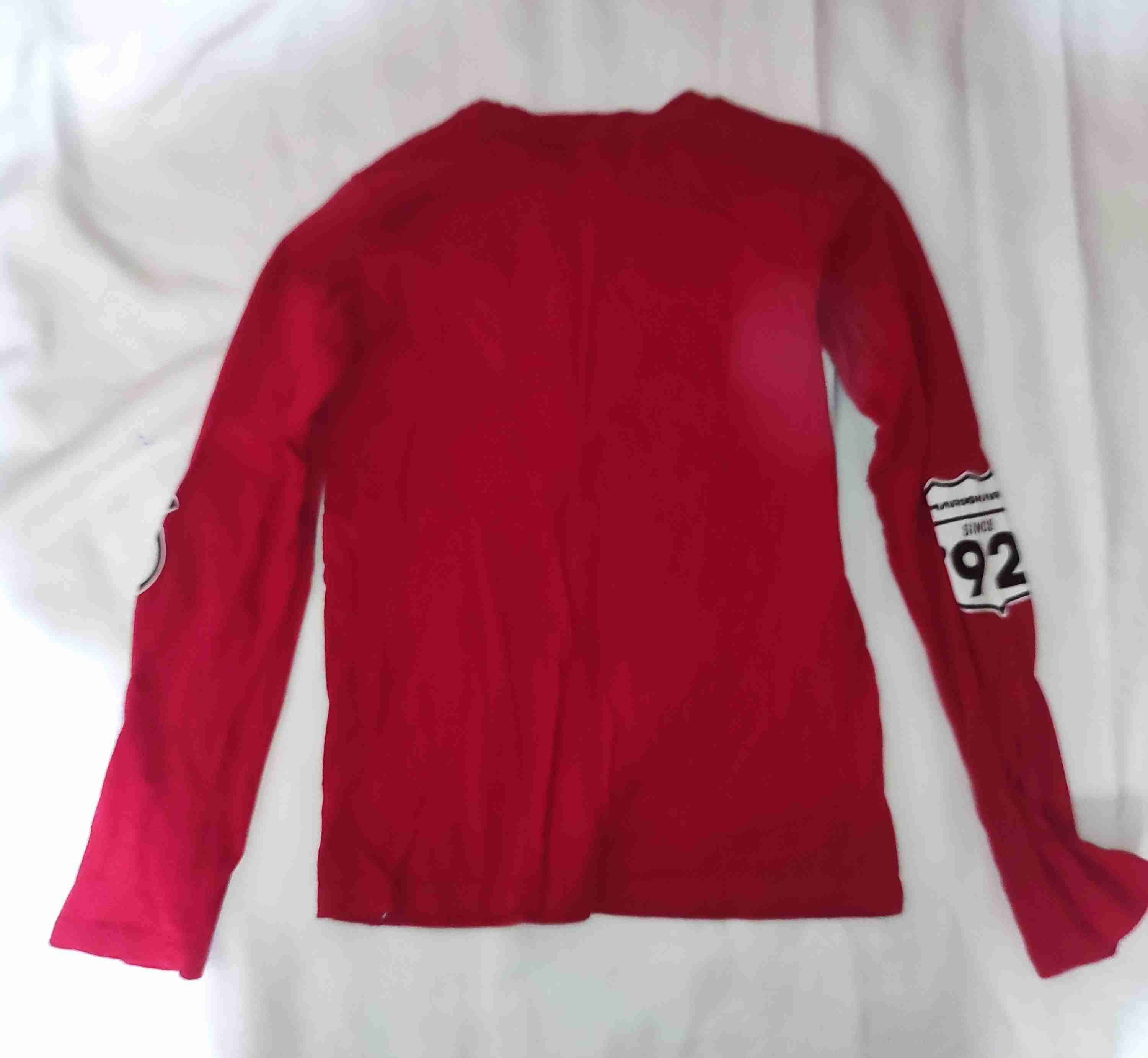 Polera roja Mario Kart manga larga - miniatura 3