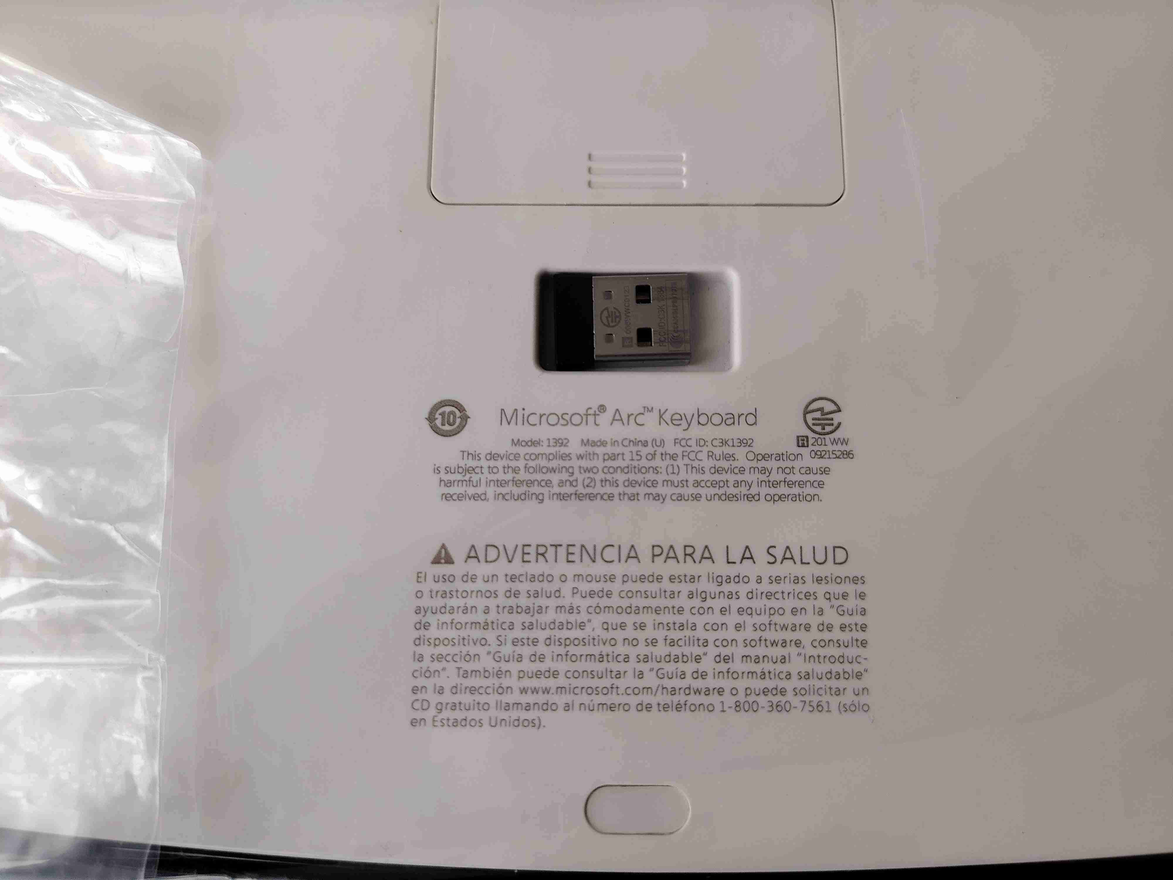 Teclado inalámbrico Microsoft Arc - miniatura 4