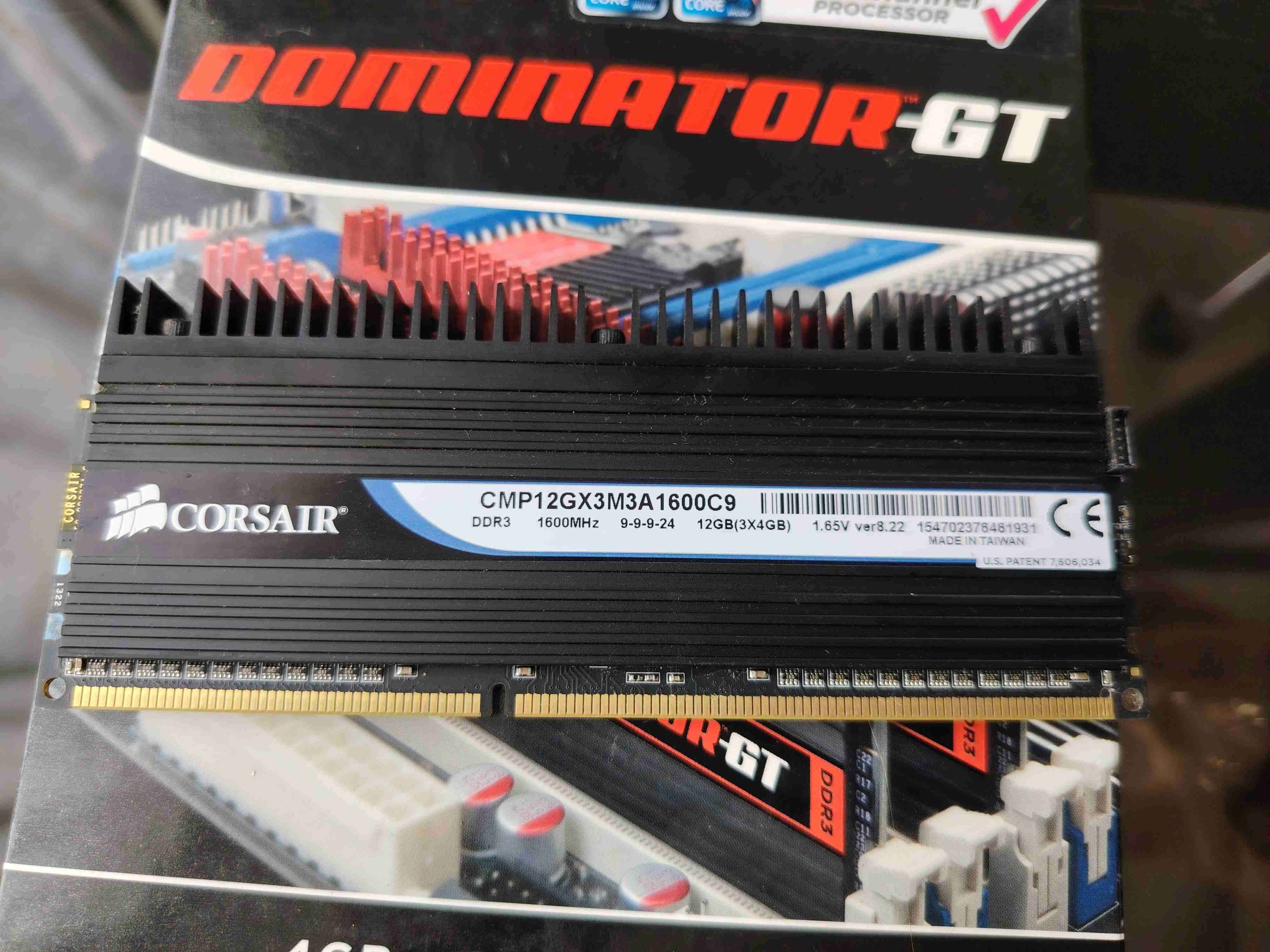 RAM Corsair Dominator GT DDR3 - miniatura 3