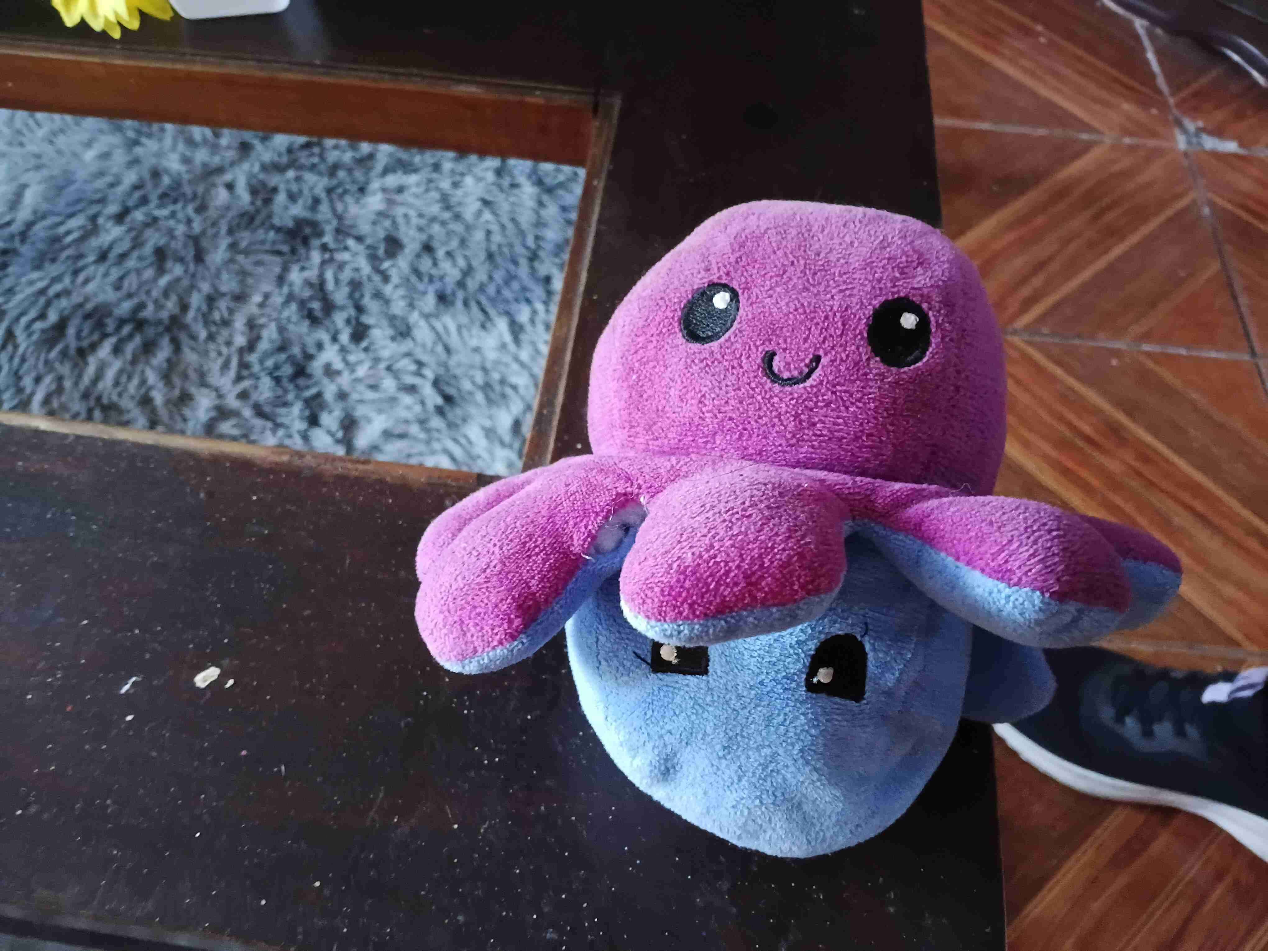 Pulpo reversible de peluche