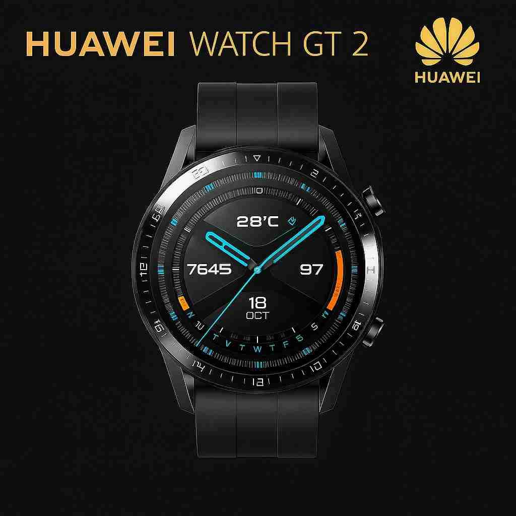 Reloj Huawei Watch GT 2 46mm negro - miniatura 5