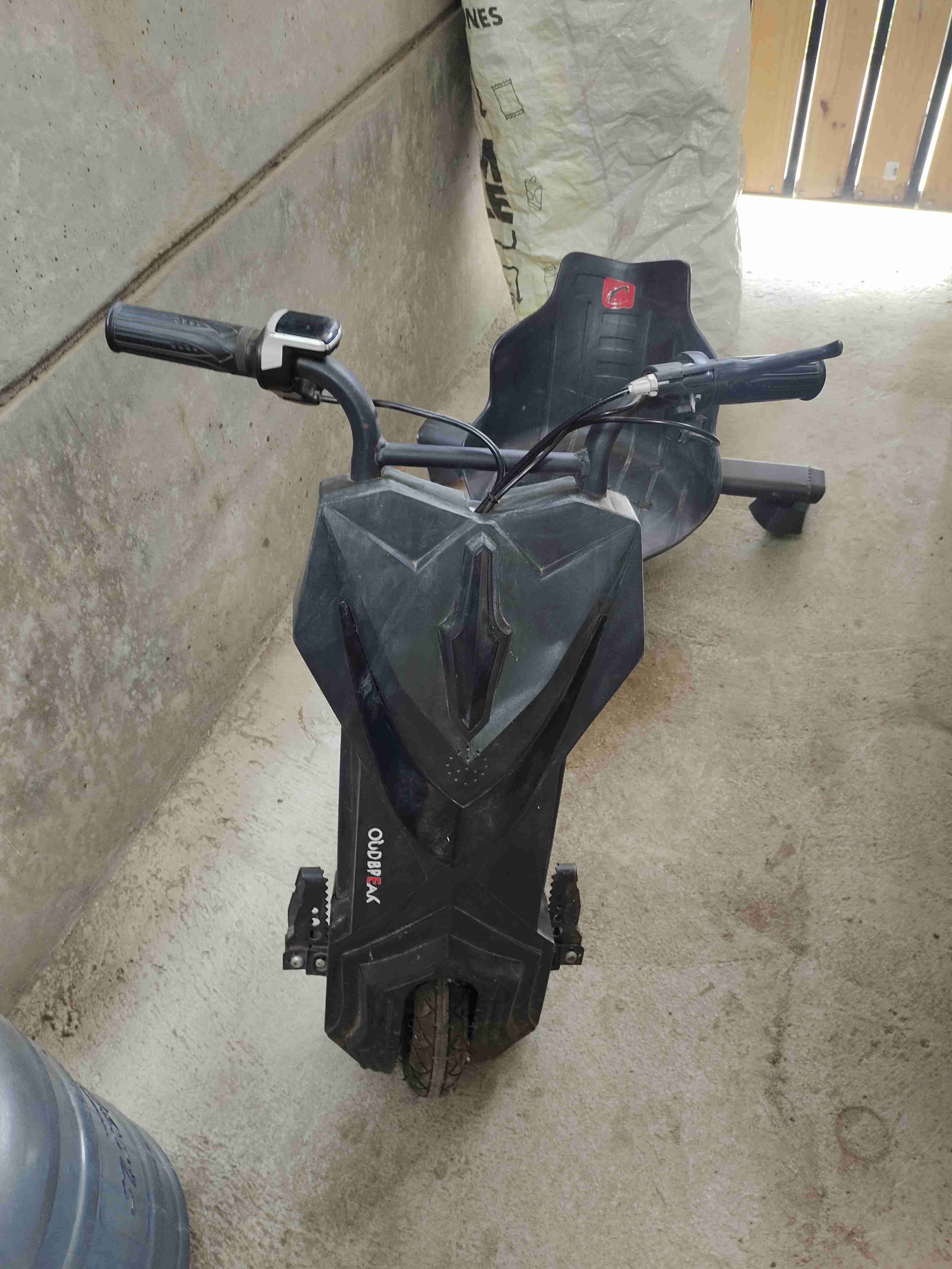 Drift Trike eléctrico negro