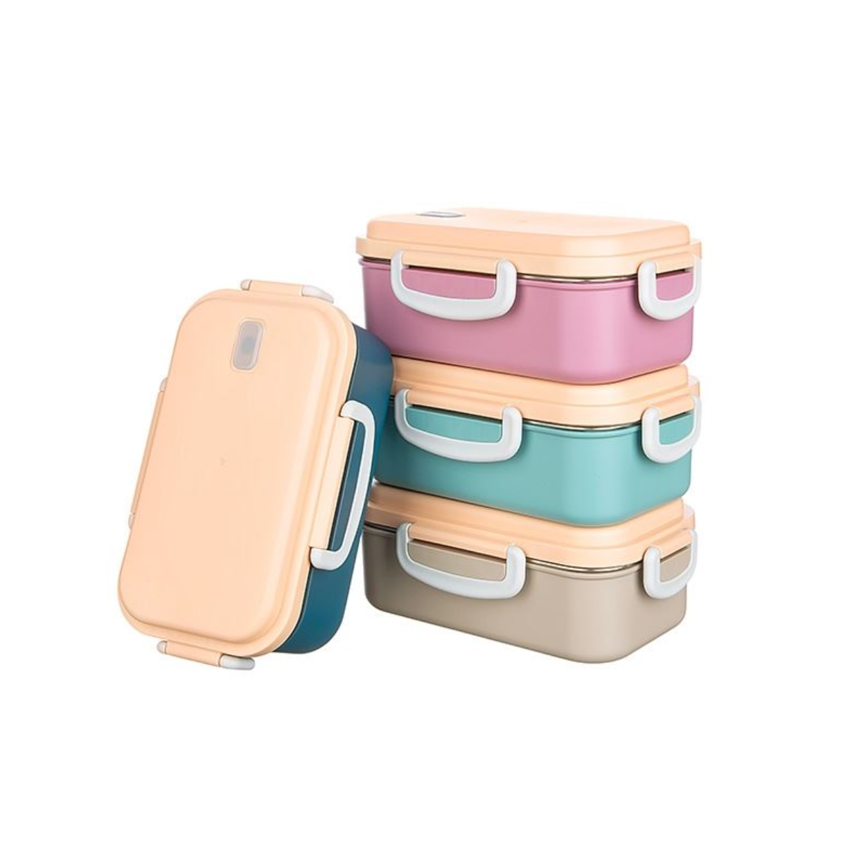 Fiambrera con compartimiento anti fugas y derrames