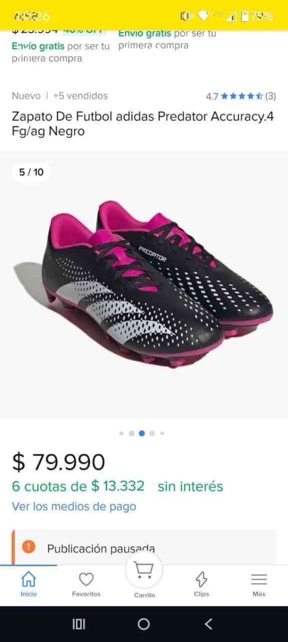 Botines Adidas Predator Accuracy.4