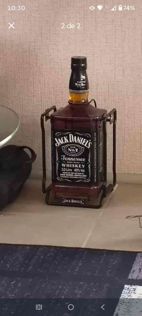 Botella whisky Jack Daniel's 3L - miniatura 3