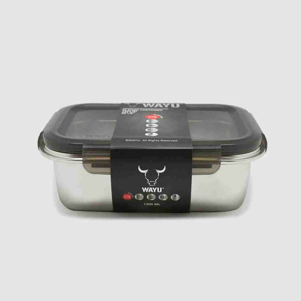 Contenedor de acero inoxidable Wayu 1.3 litros