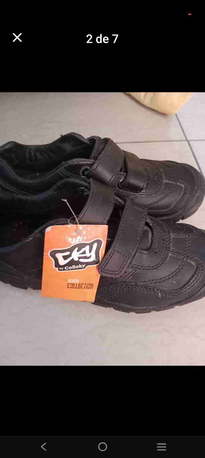 Zapatos de niños Colloky negros