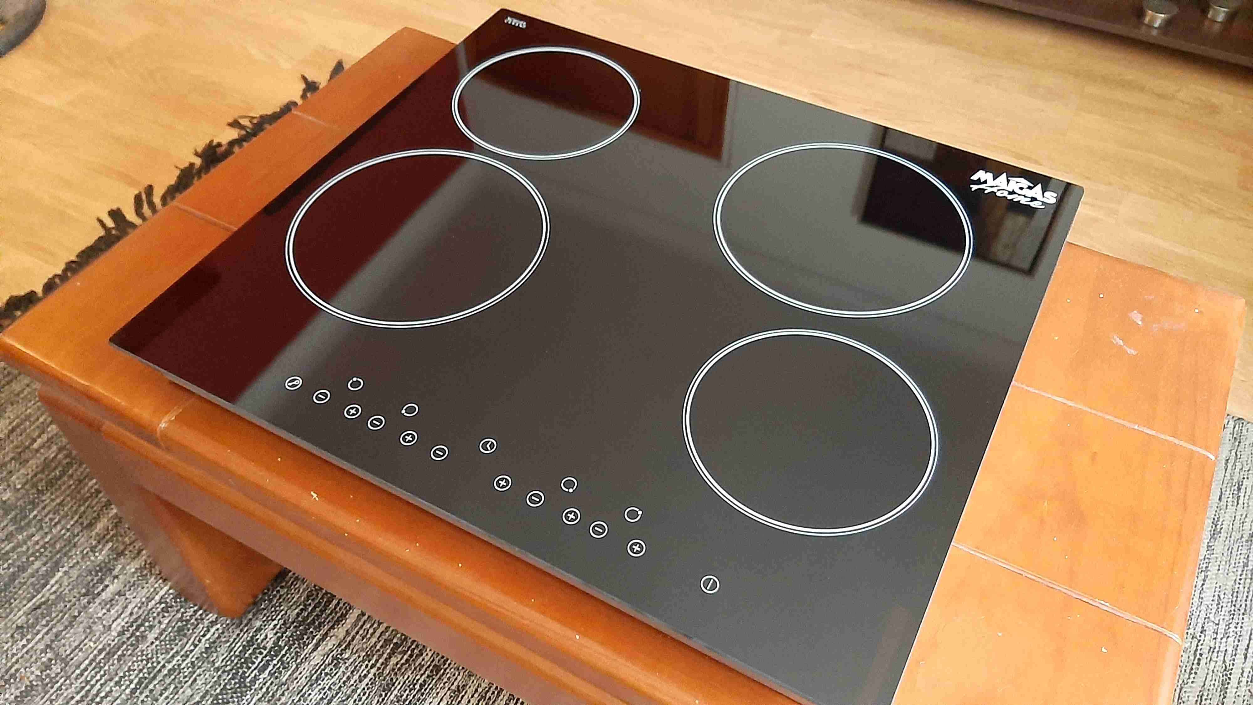 Cocina vitrocerámica 4 quemadores - miniatura 2