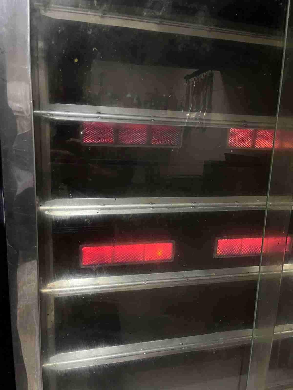 Refrigerador industrial de acero inoxidable