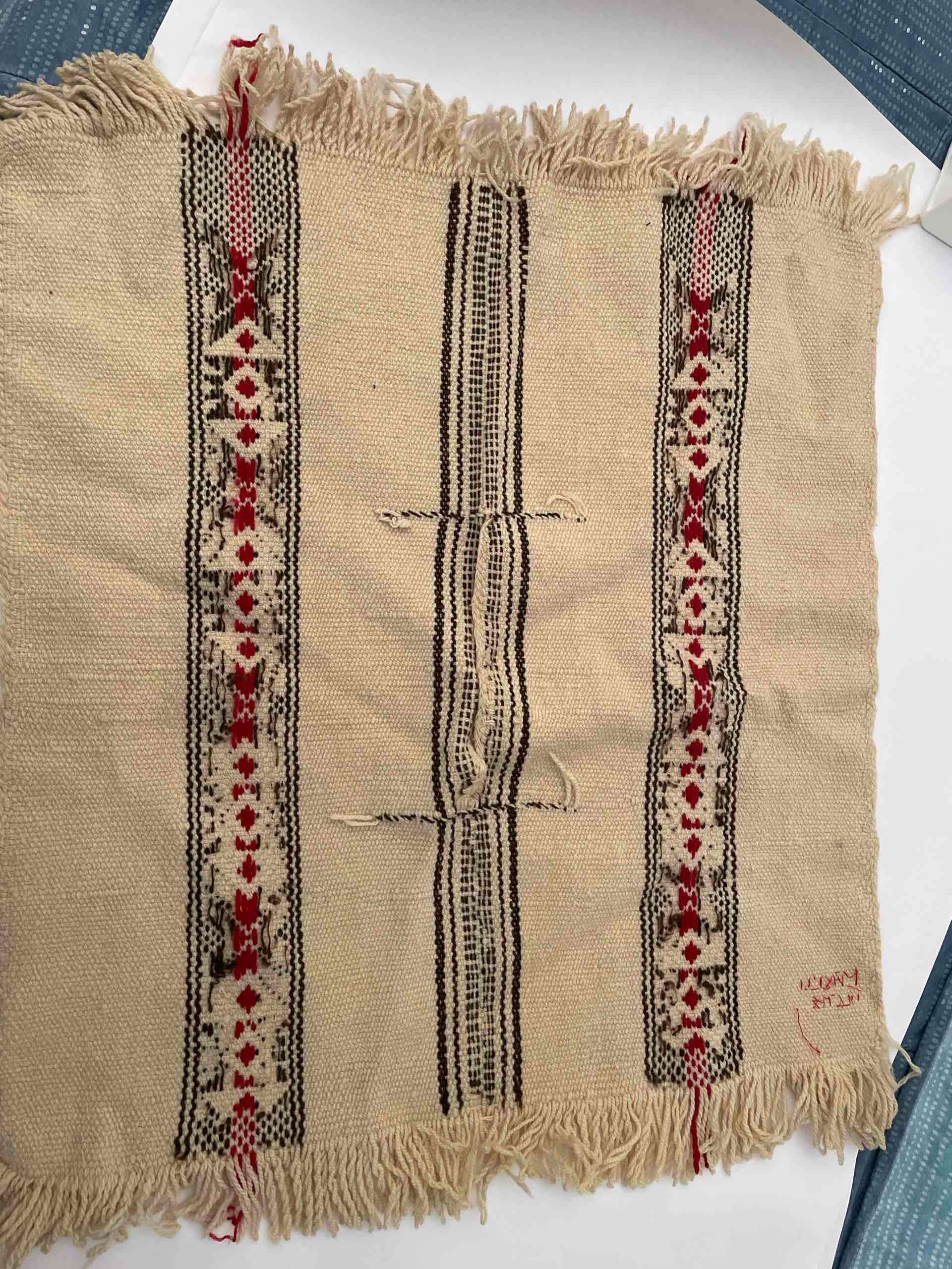 Poncho Mapuche para niño - miniatura 2