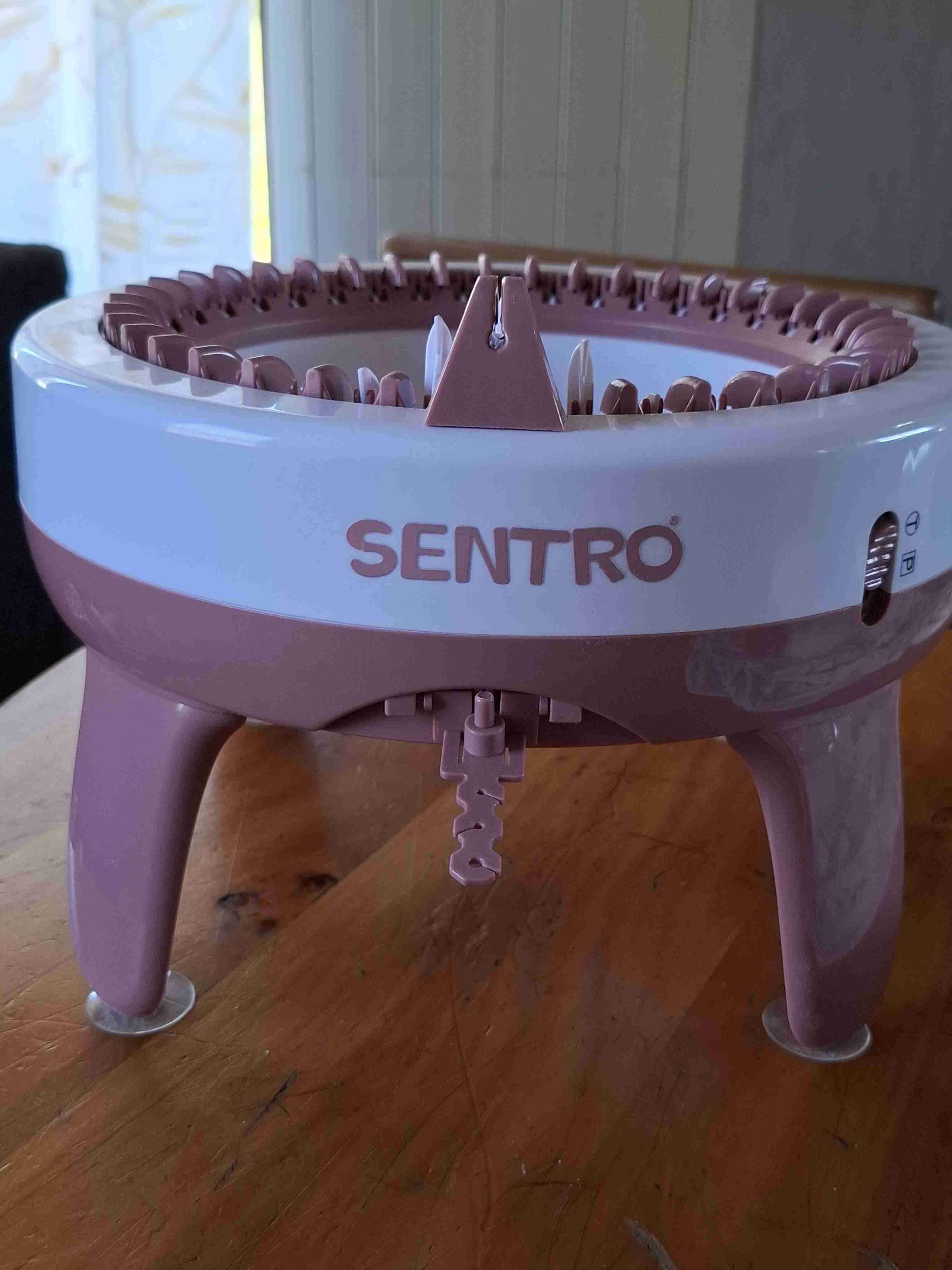 Máquina tejedora Sentro rosa 40 agujas