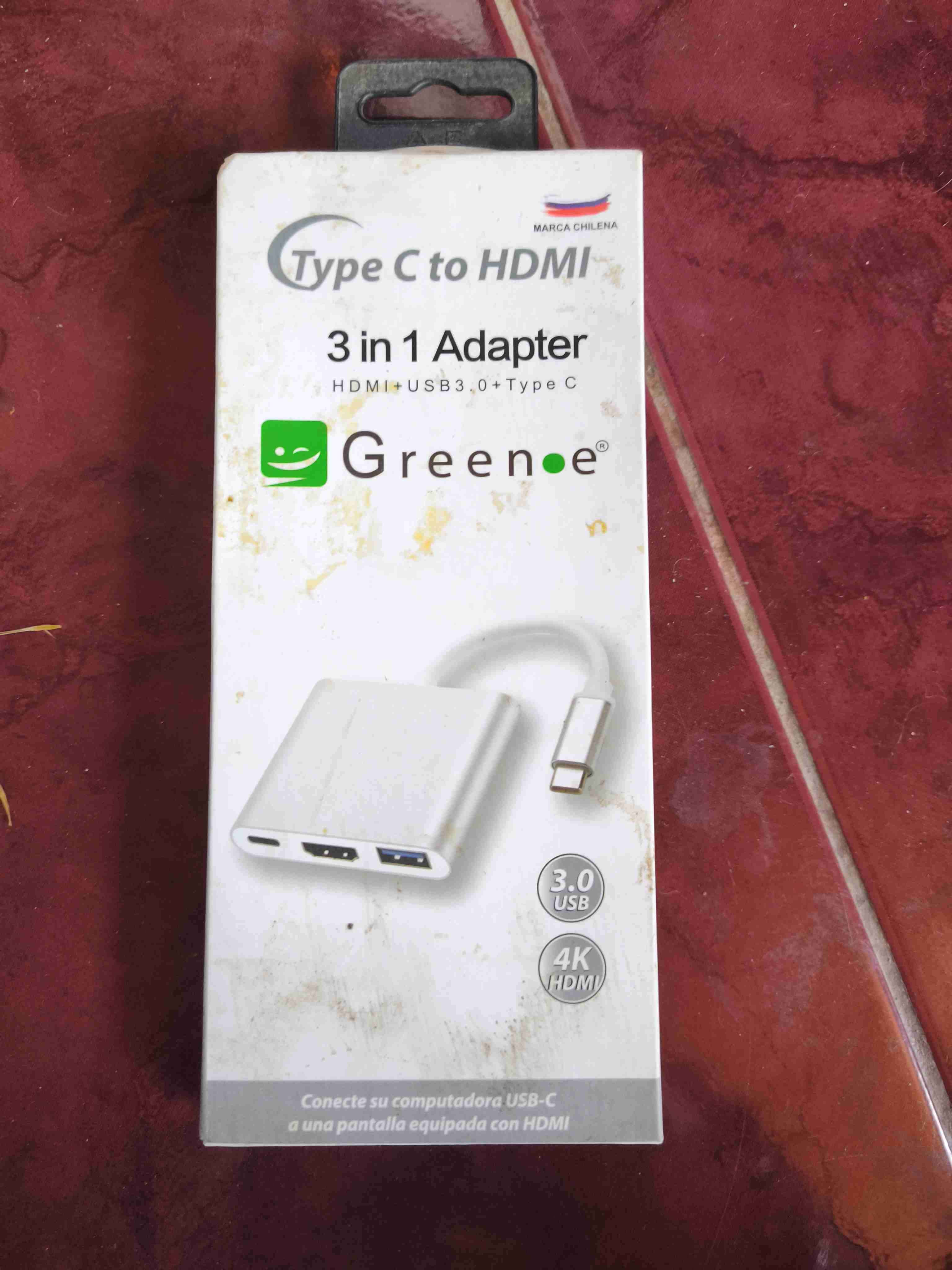 Adaptador 3 en 1 Type C a HDMI