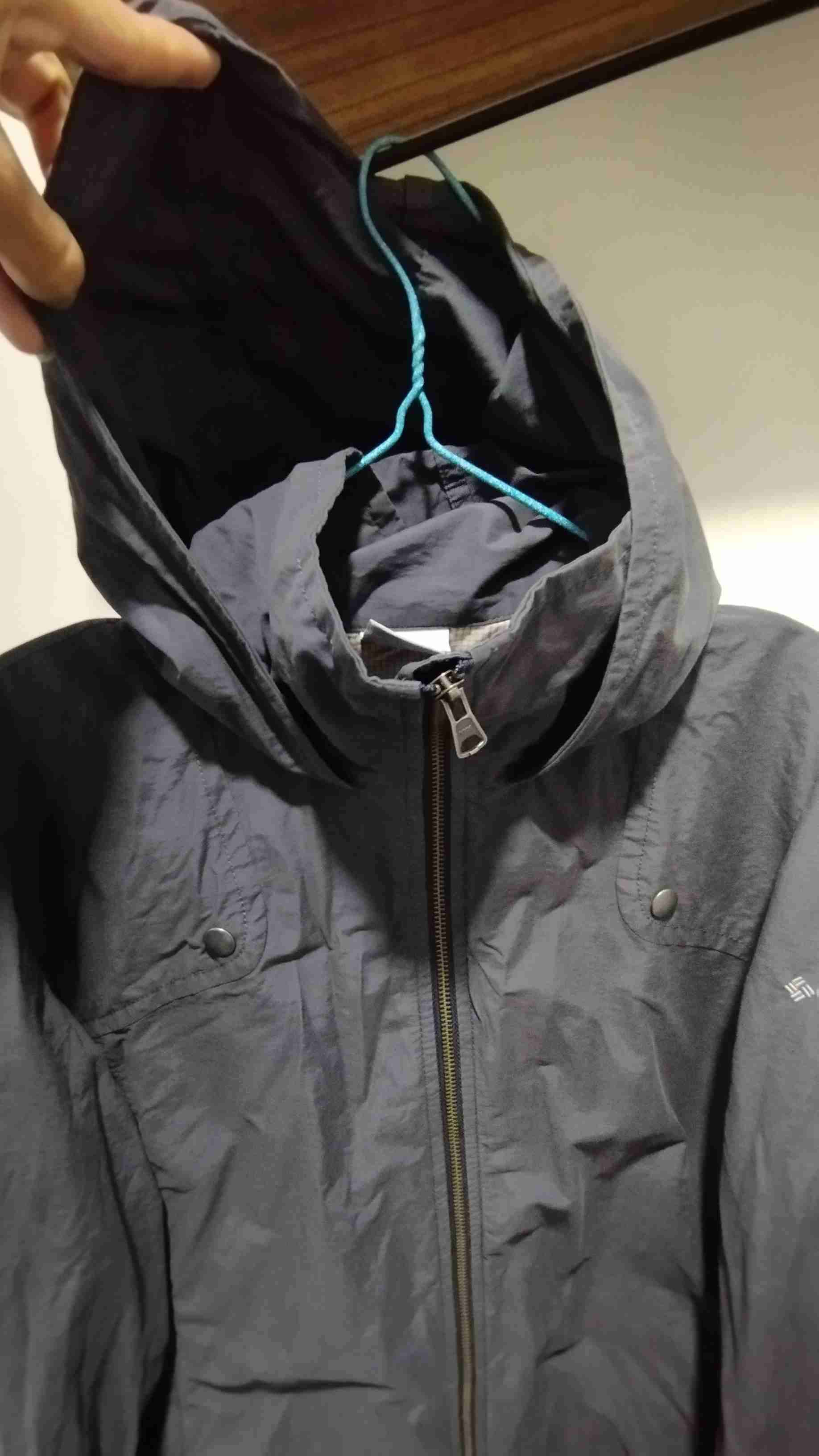 Chaqueta impermeable Columbia azul oscuro - miniatura 4