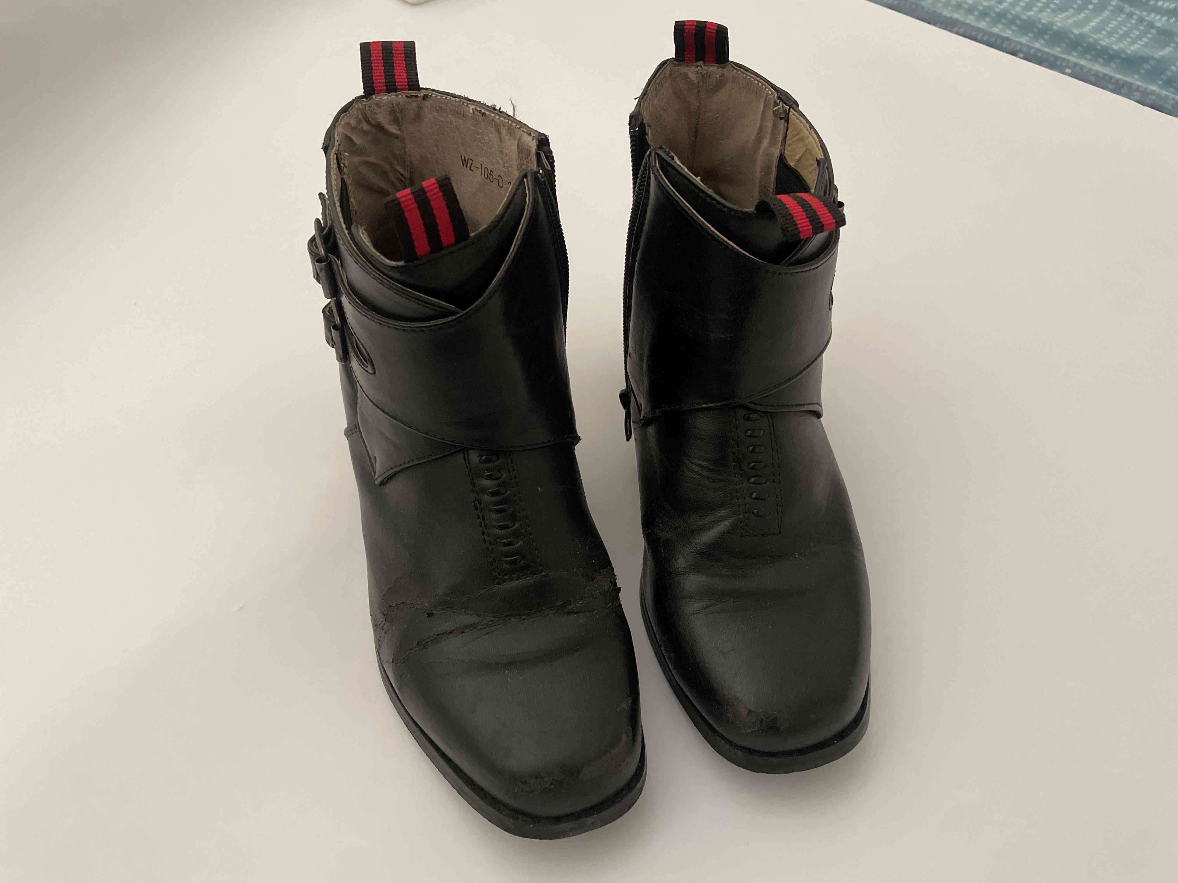 Zapatos botín de Huaso talla 36