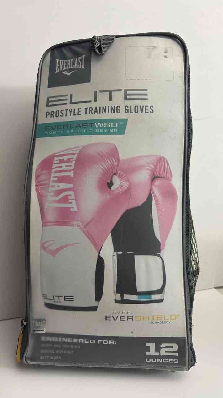 Guantes de entrenamiento Everlast Elite rosas