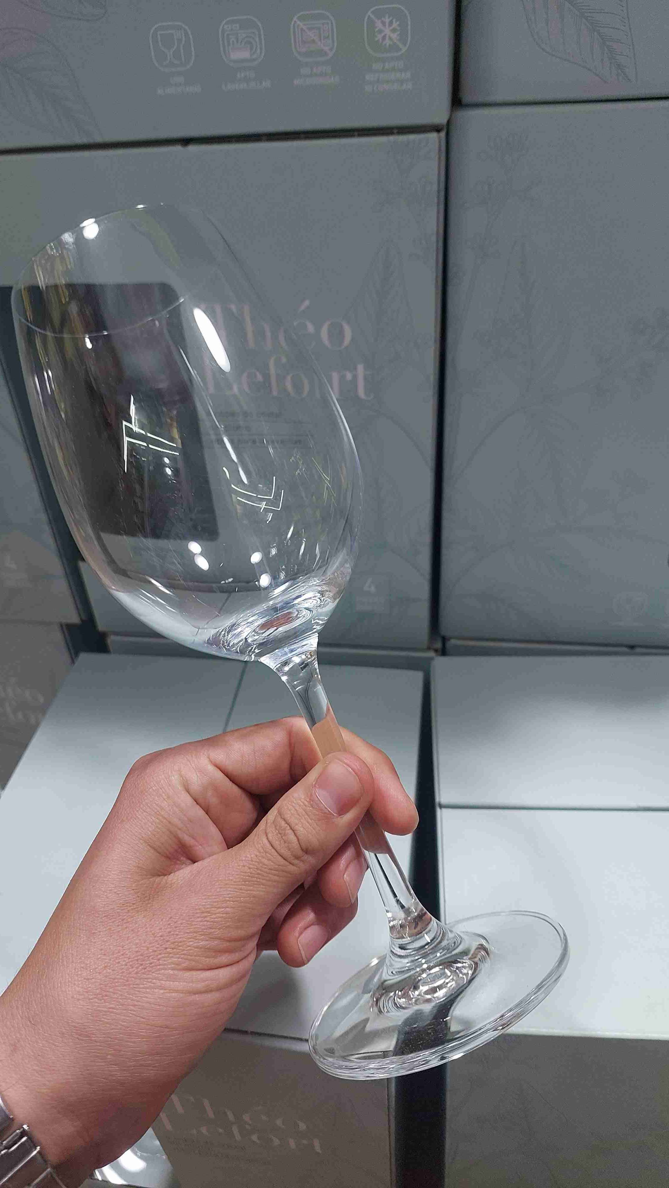 Copas de Vino de Cristal
