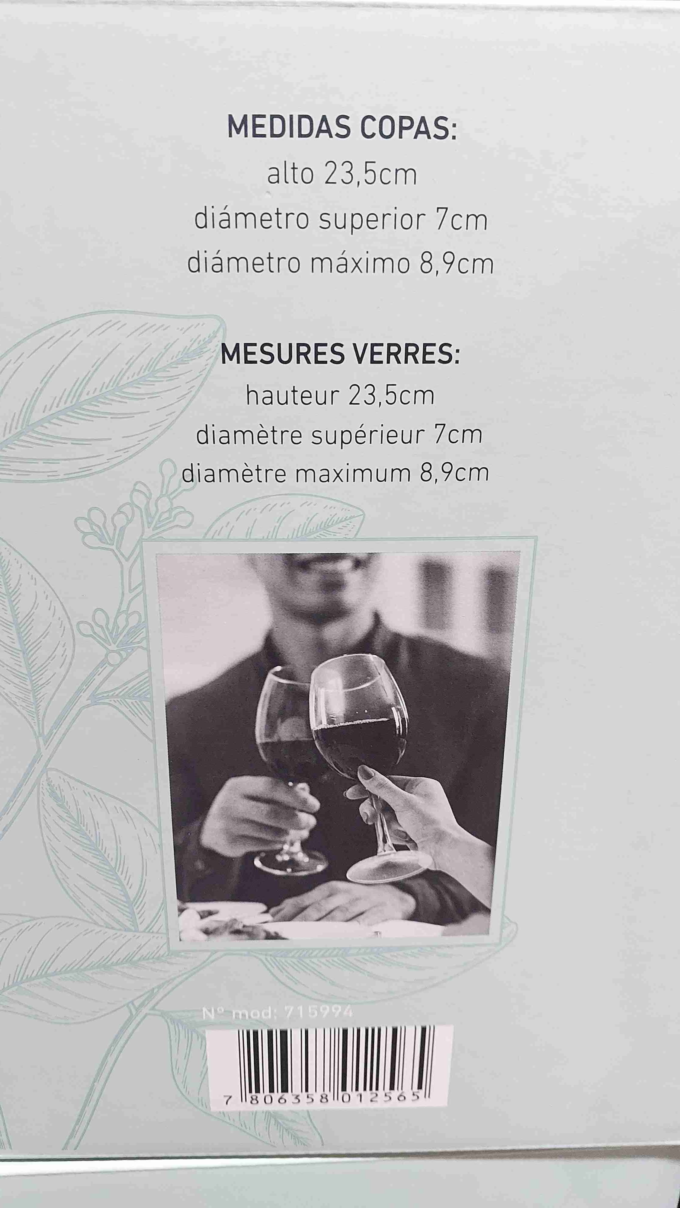 Copas de Vino de Cristal - miniatura 5