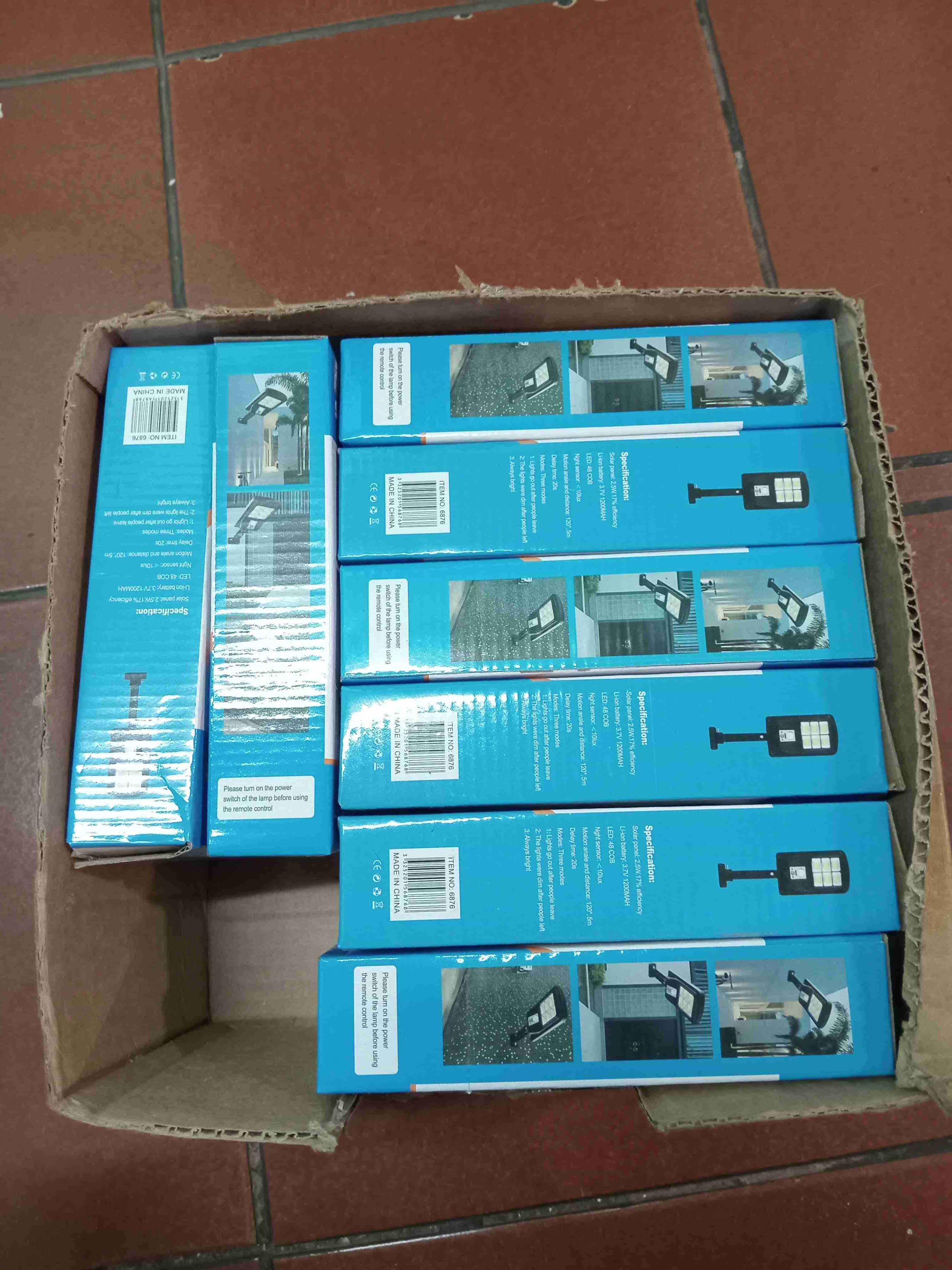 Luz solar sensor de calle 50W - 5