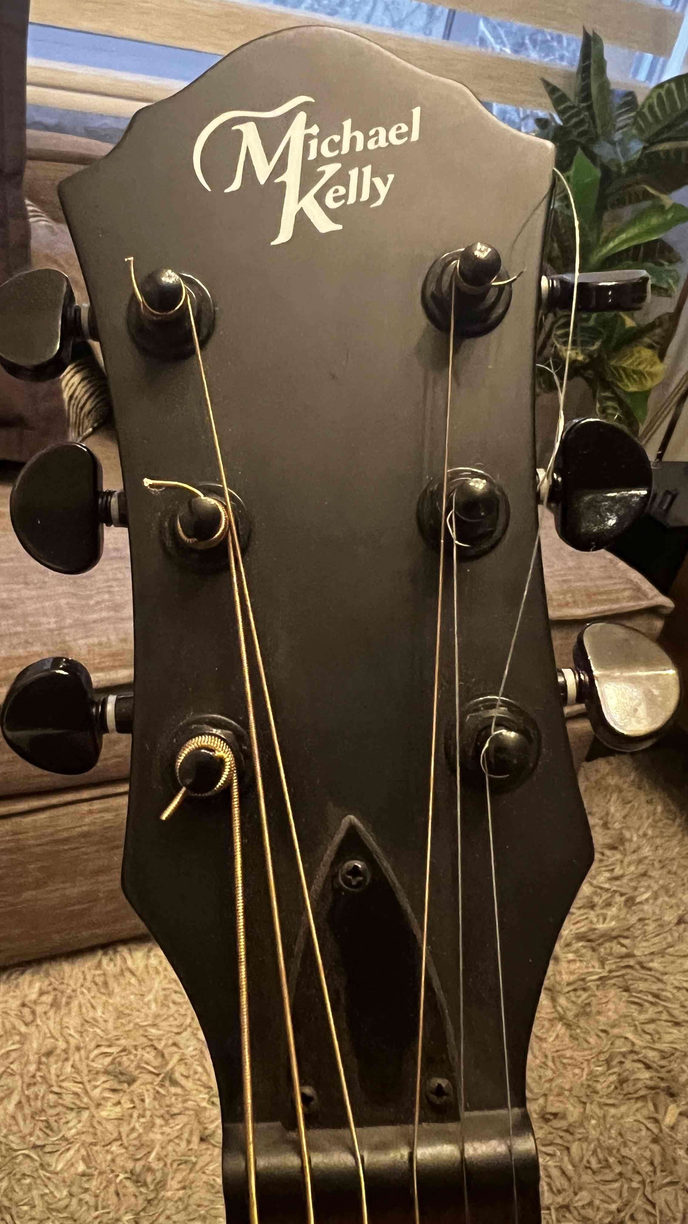 Guitarra acústica de madera exótica - miniatura 4