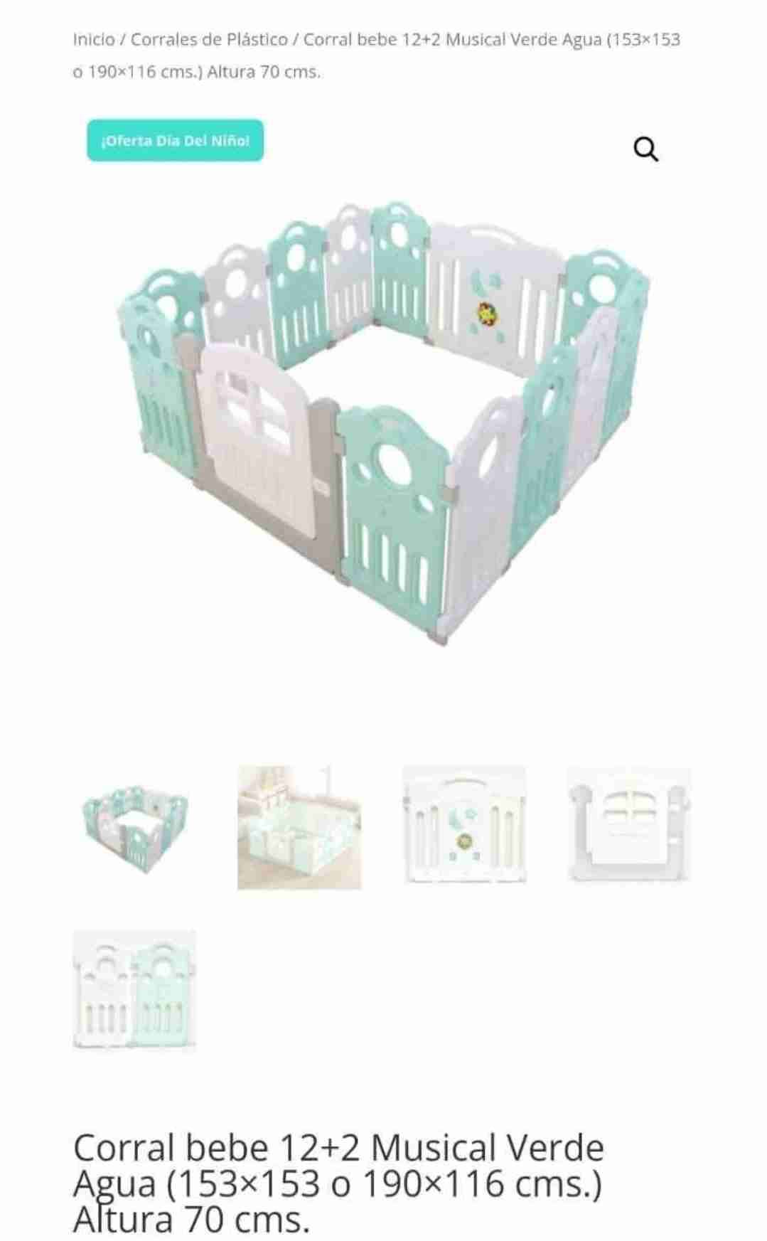 Parque infantil desmontable - miniatura 2