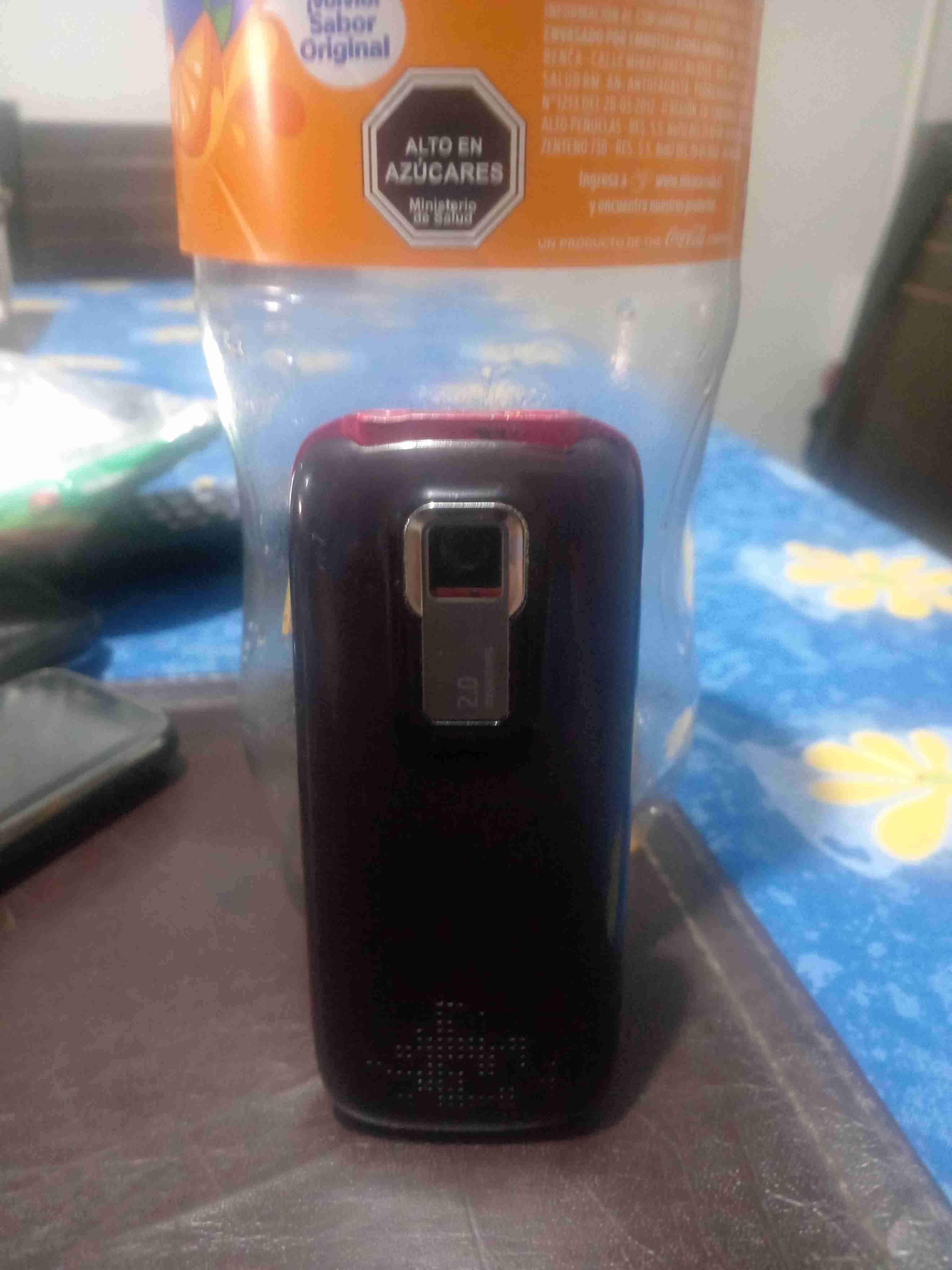 Celular Nokia XpressMusic rojo - miniatura 2