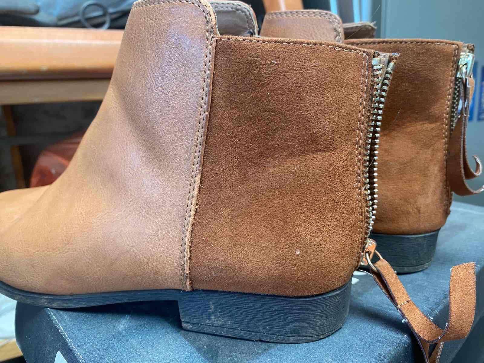 Botines de mujer marrones - miniatura 2