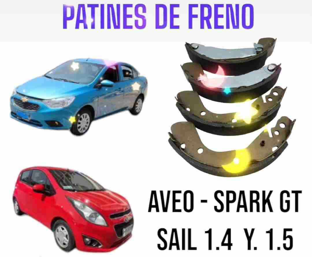 Patines de freno Chevrolet