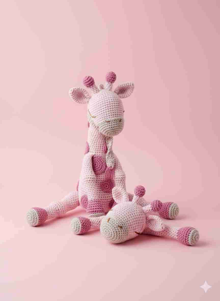 Muñeca de crochet hecha a mano y para bebés - miniatura 6