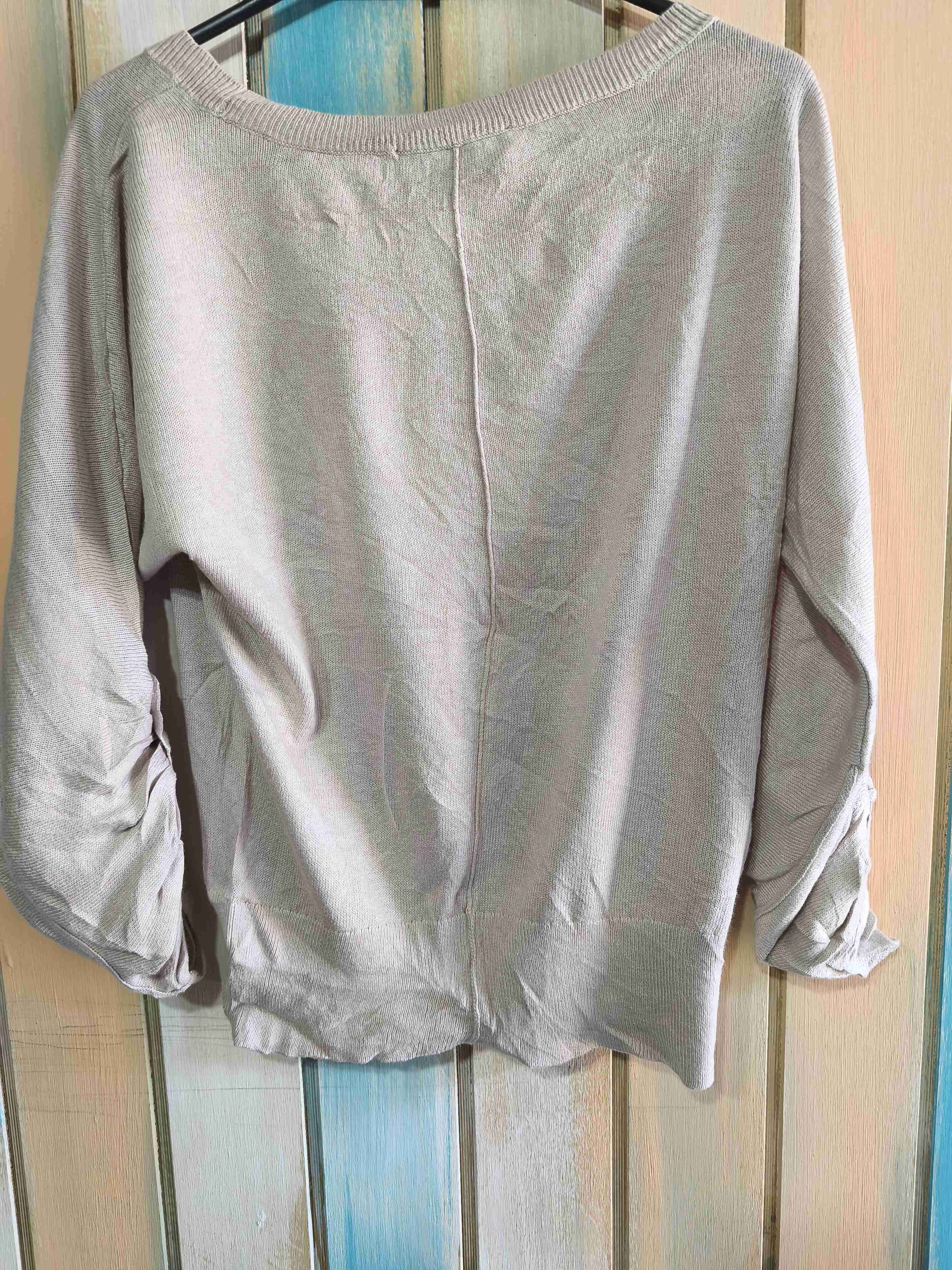 Sweater beige talla XS - miniatura 2
