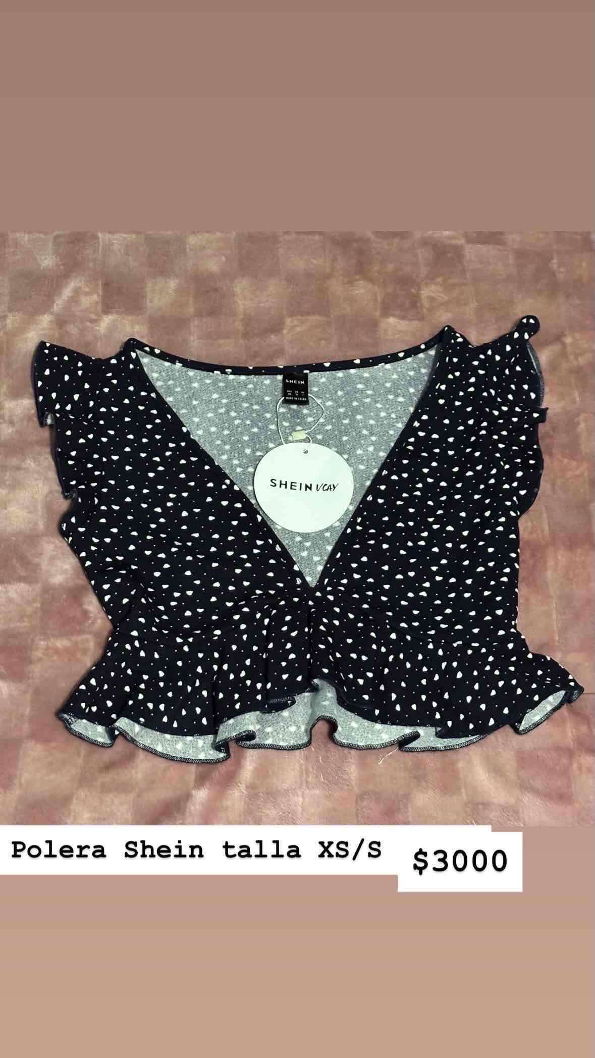 Polera Shein con volantes🫶