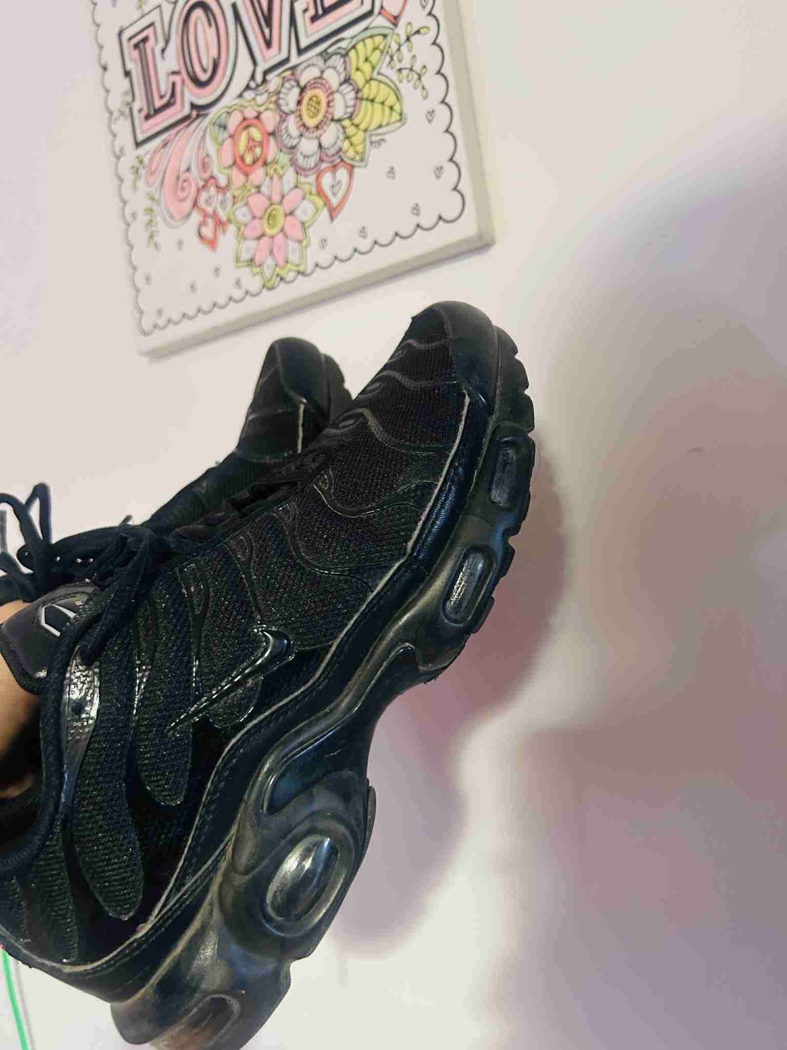 Zapatillas nike deportivas negras 25cm - miniatura 4