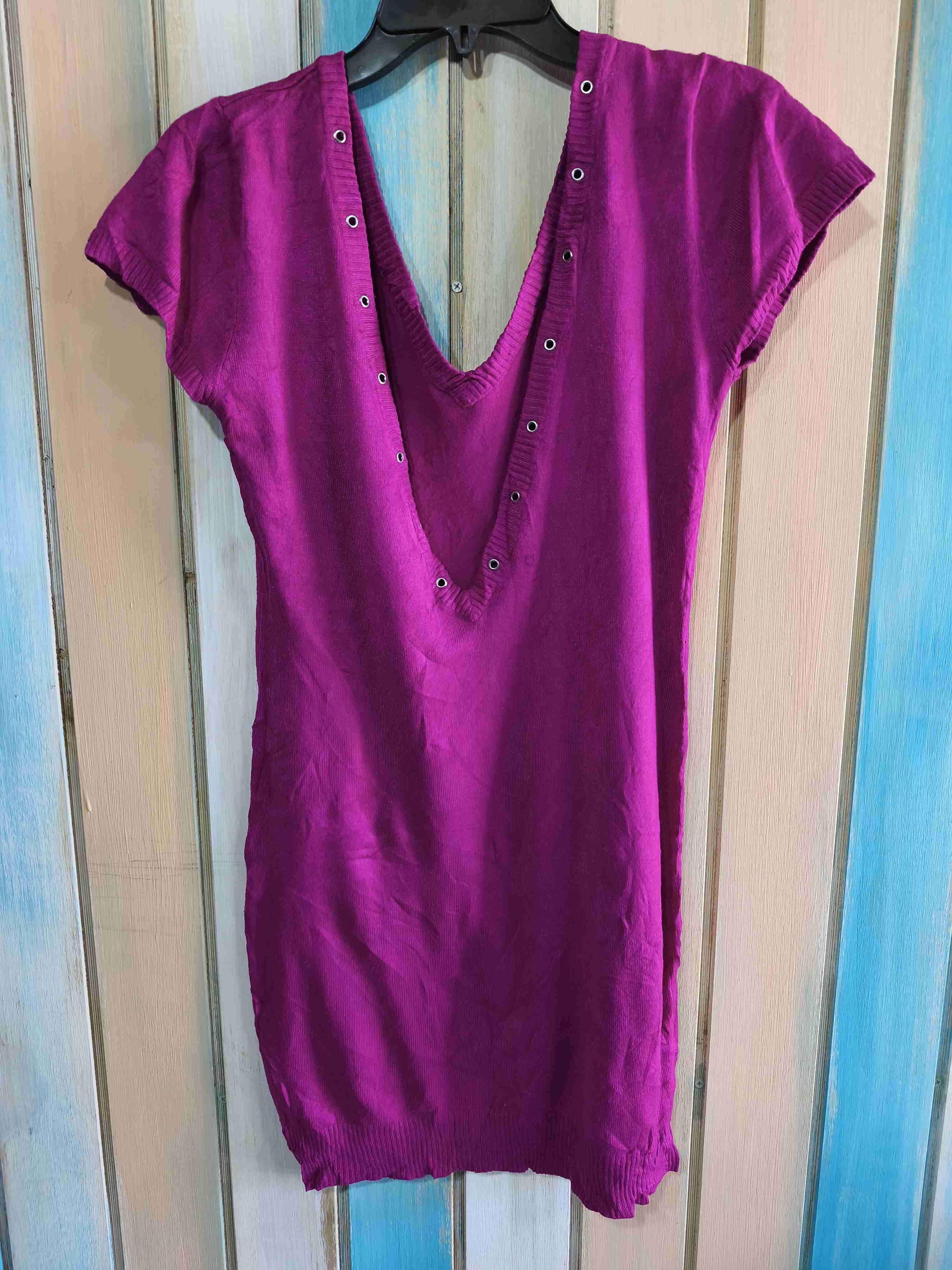 Vestido fucsia talla M - miniatura 2