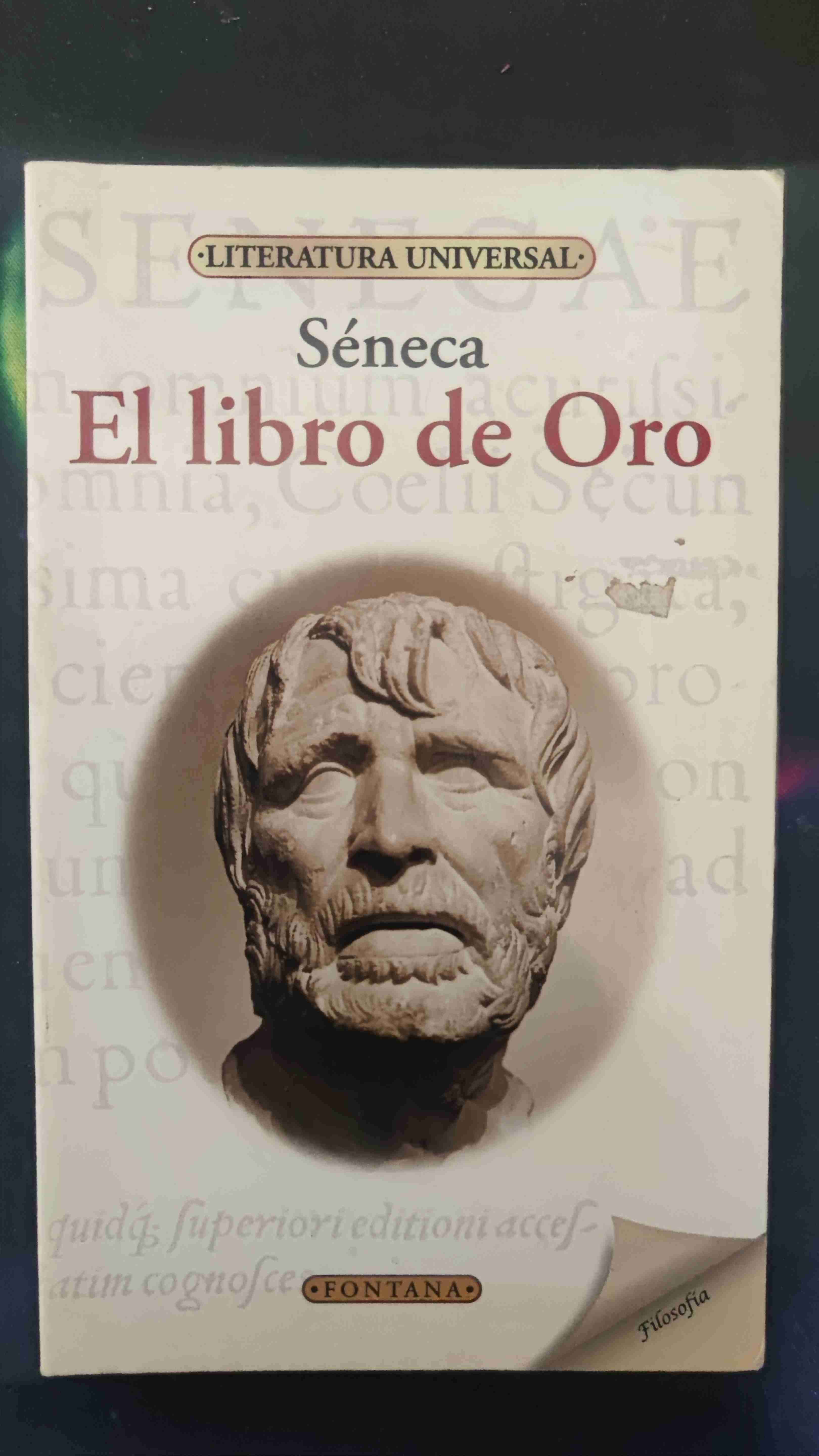 Libro 'El libro de Oro' de Séneca
