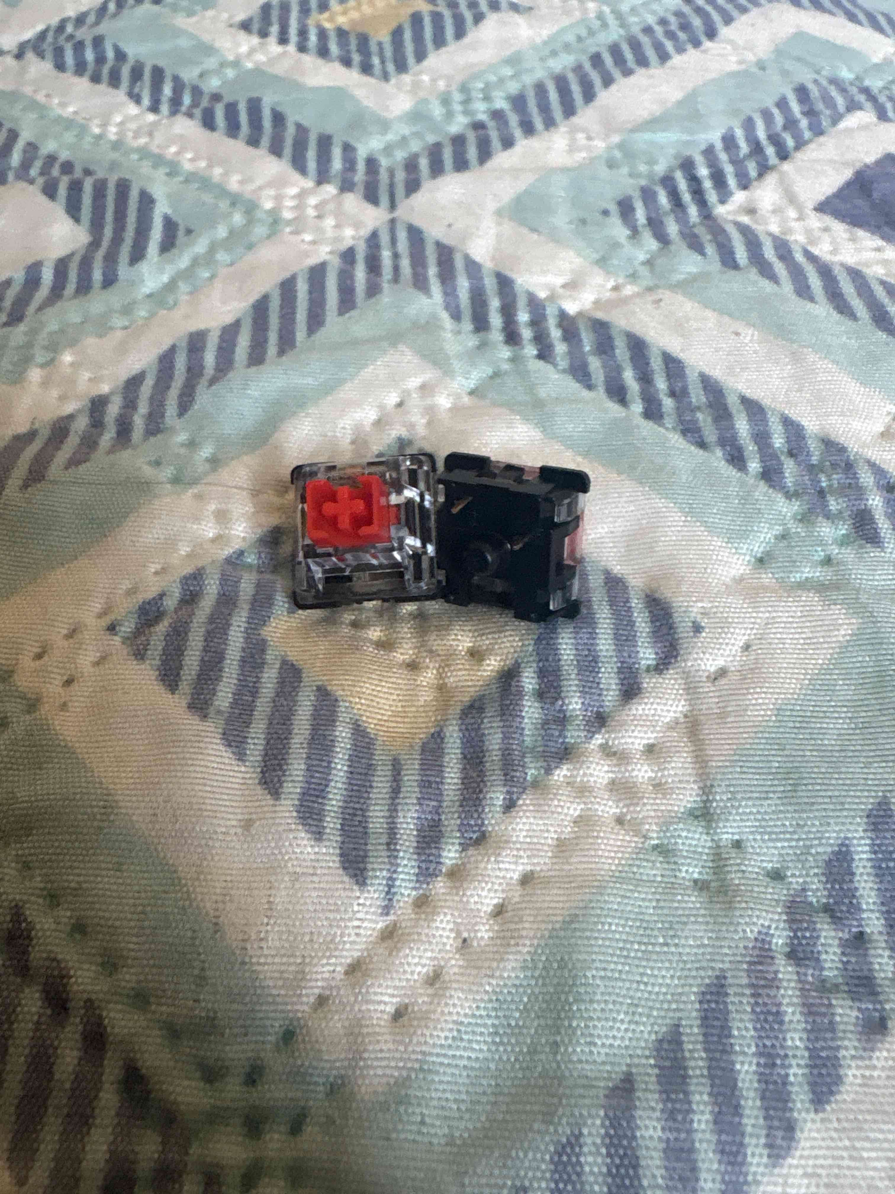 Switch mecánico rojo redragon