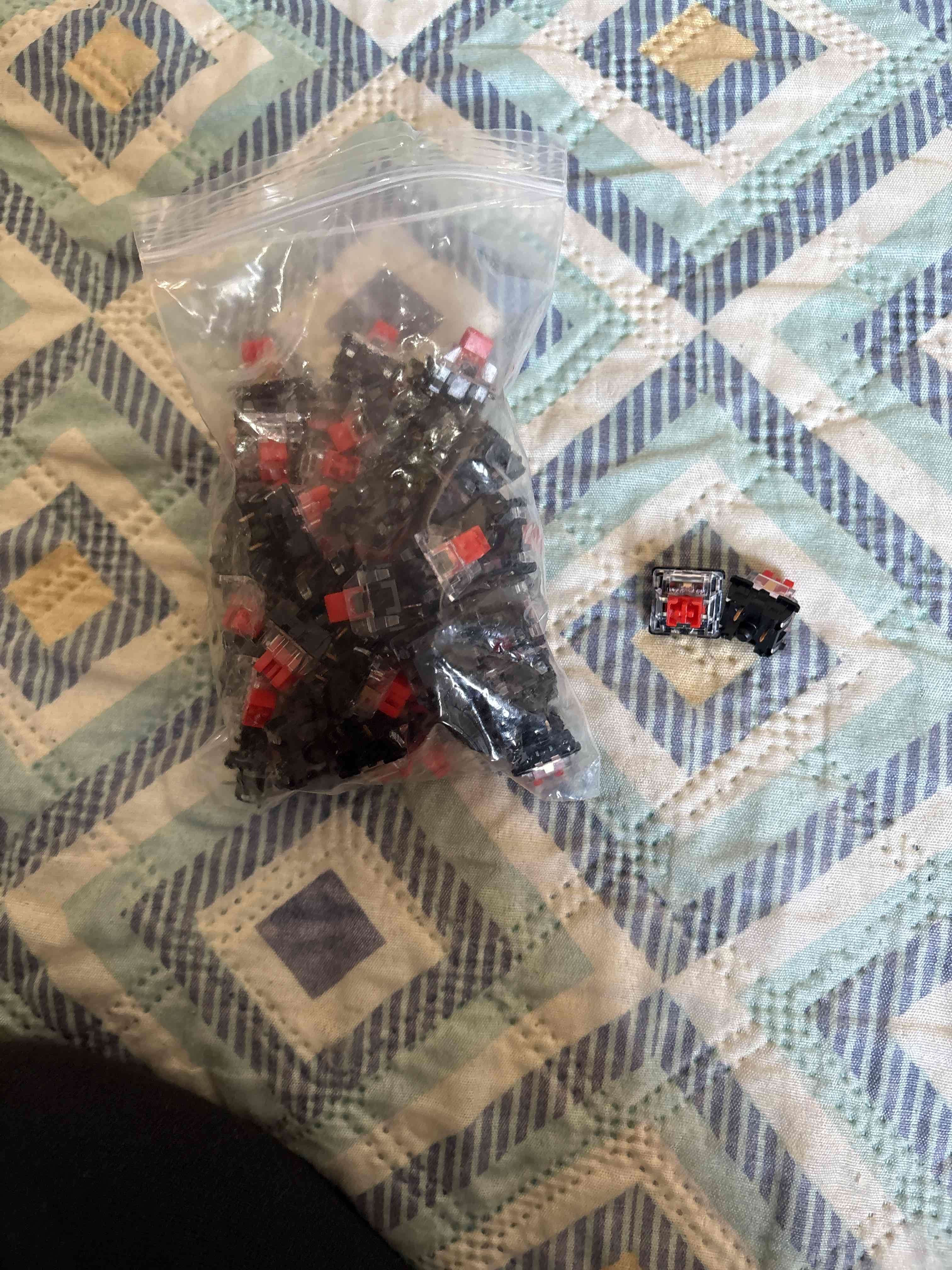 Switch mecánico rojo redragon - 2