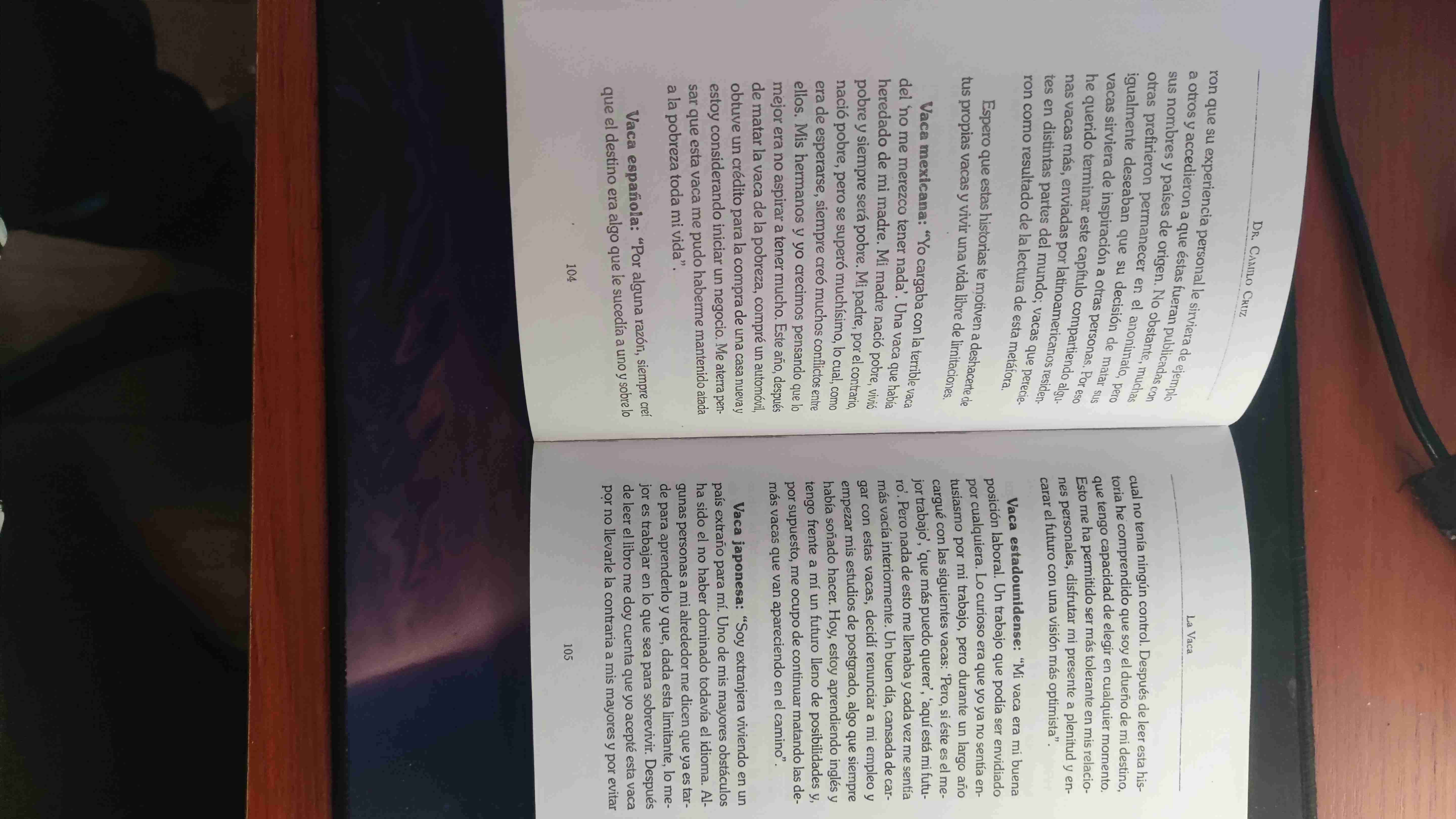 Libro 'La Vaca' de Camilo Cruz - miniatura 3