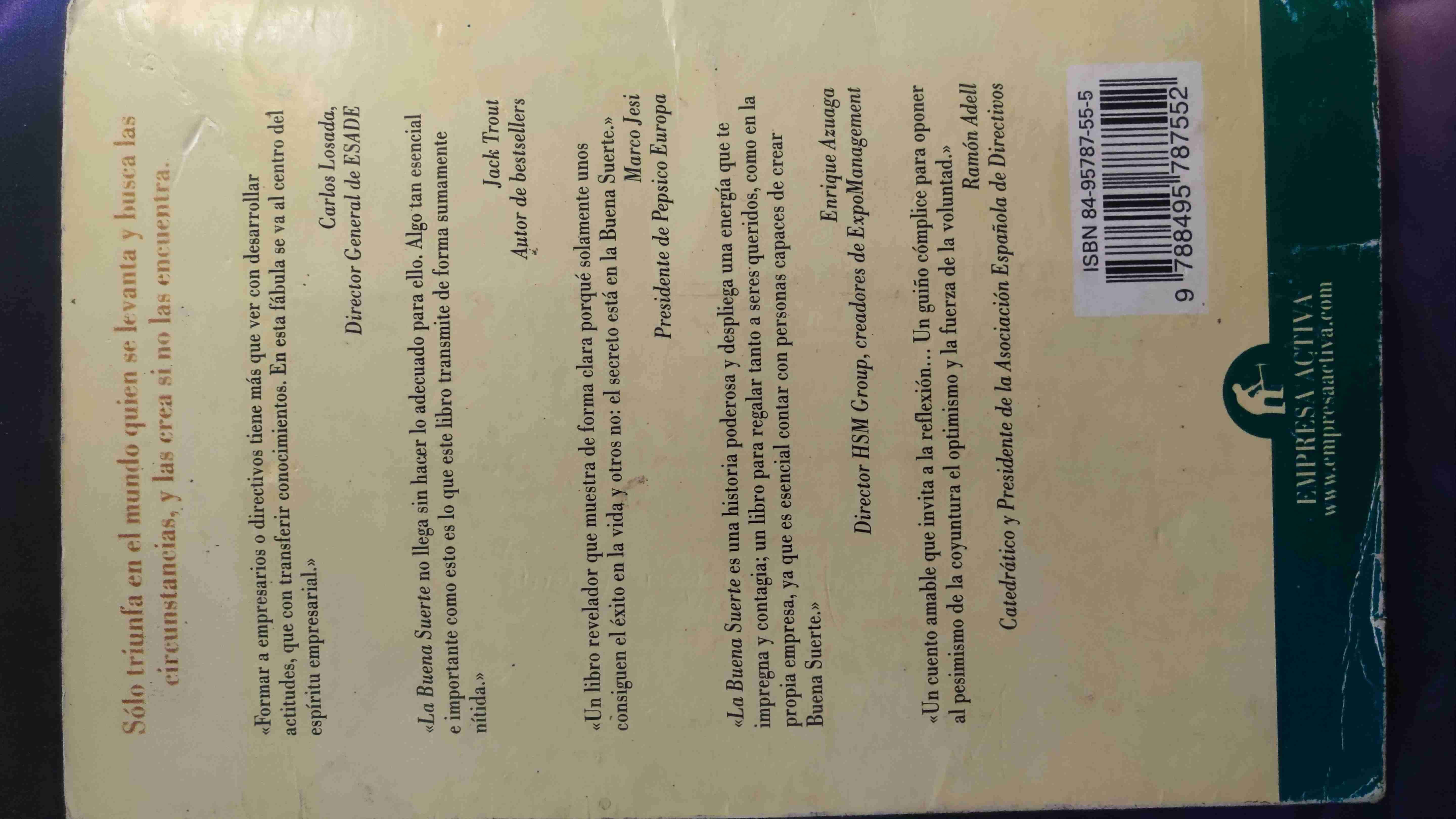 Libro La Buena Suerte - miniatura 2