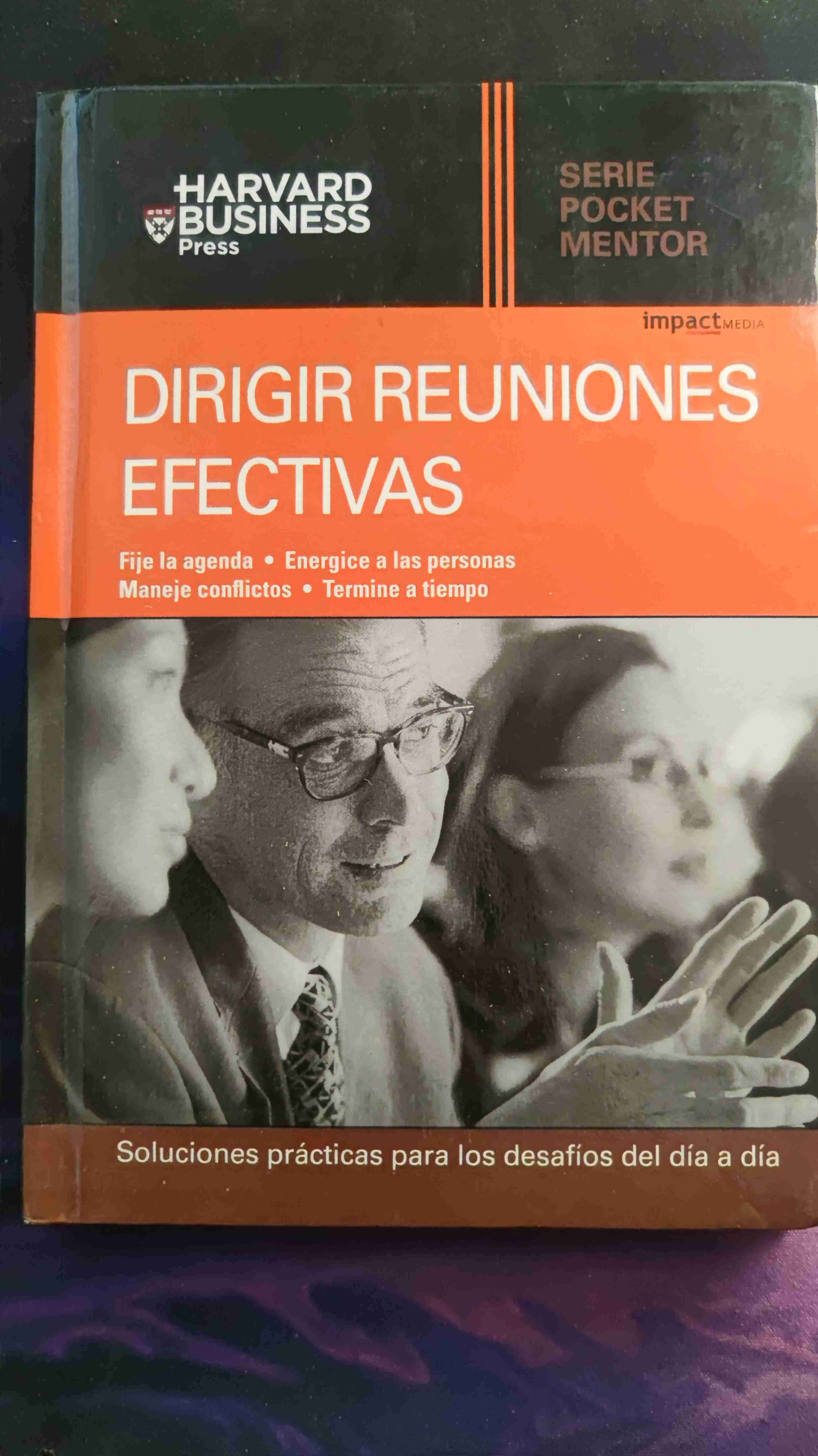 Libro Dirigir Reuniones Efectivas