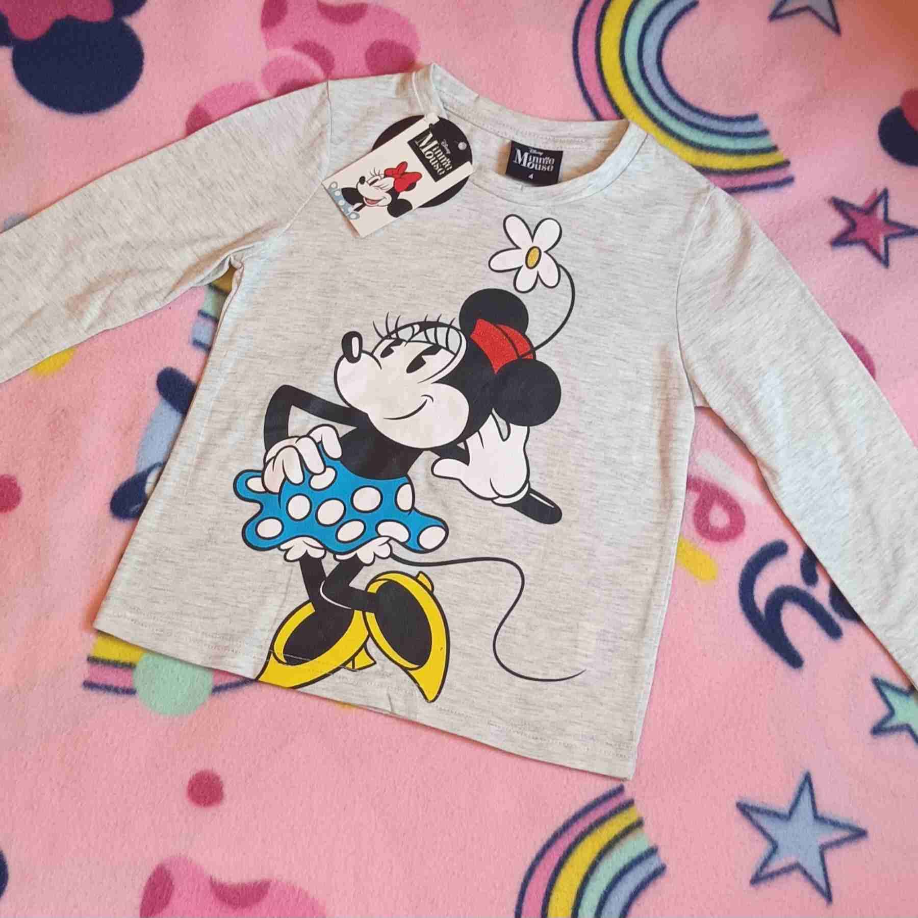 Polera manga larga Minnie 4 años