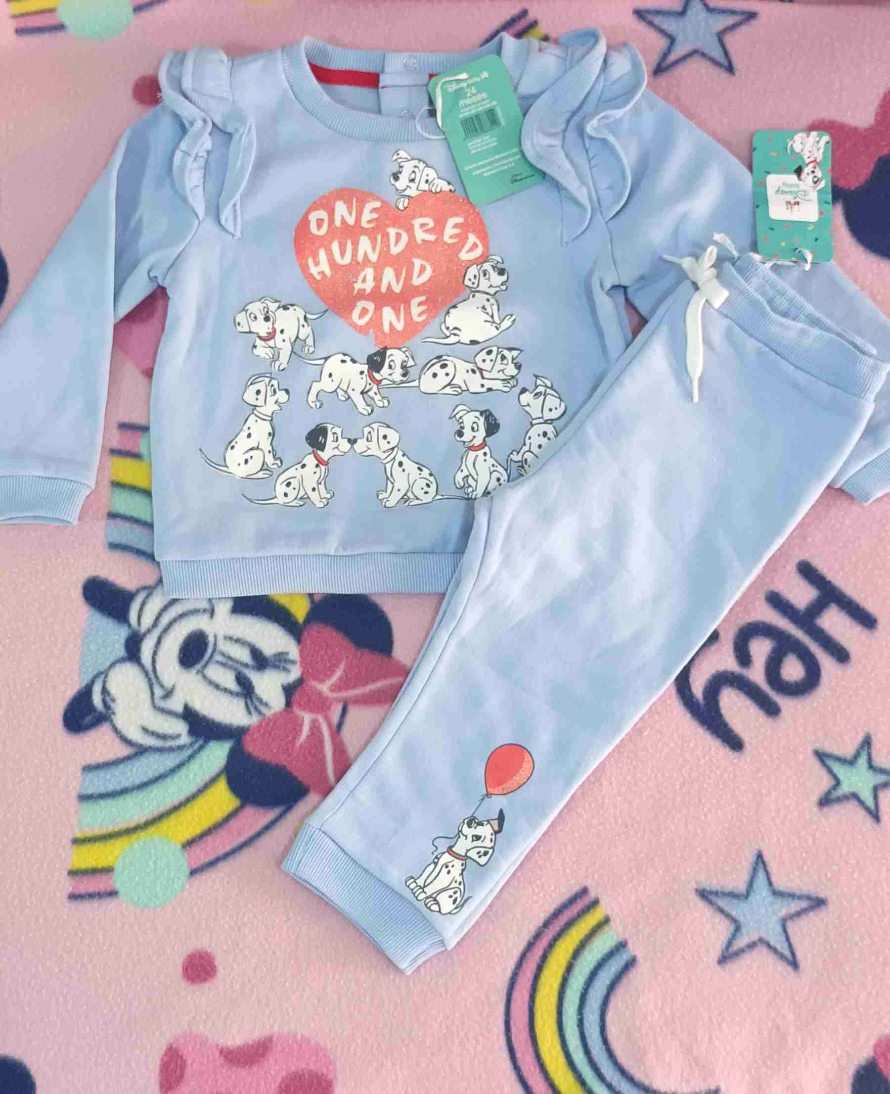Conjunto niña 101 dálmatas 24 meses