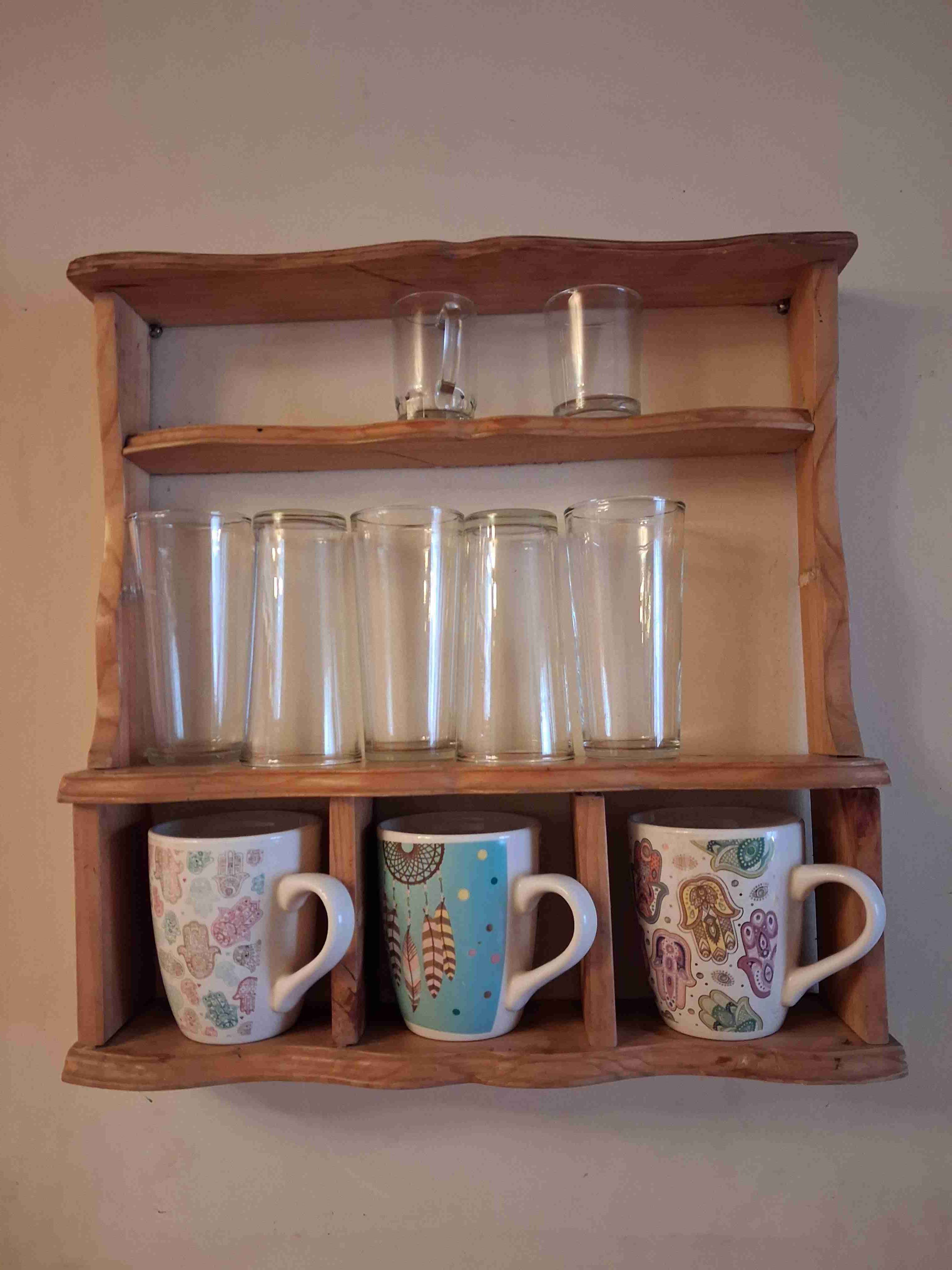 Estante  repisa de madera