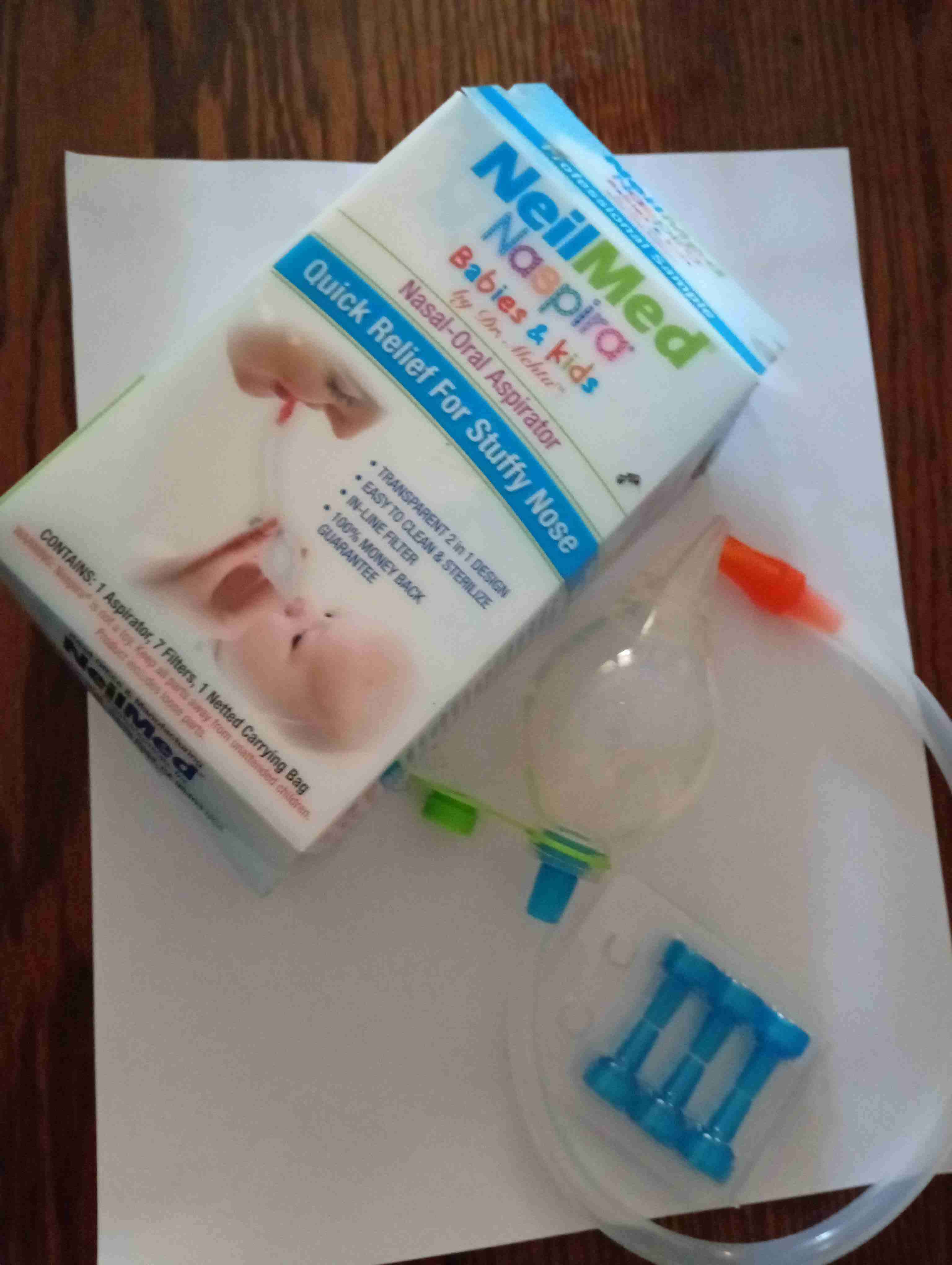 Aspirador nasal NeilMed para bebés