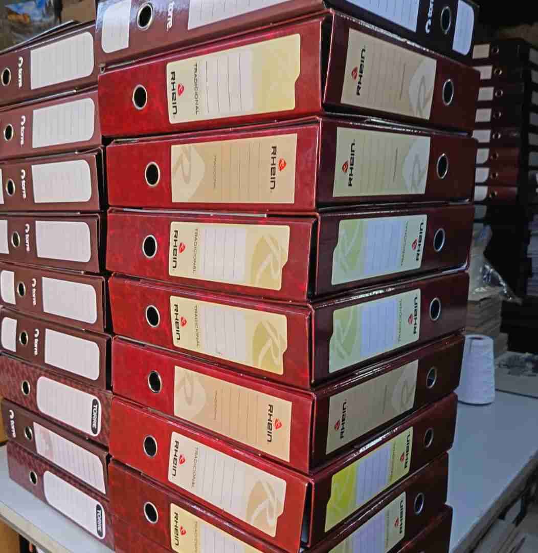 Archivadores lomo ancho tamaño oficioTorre y Rhein - miniatura 2