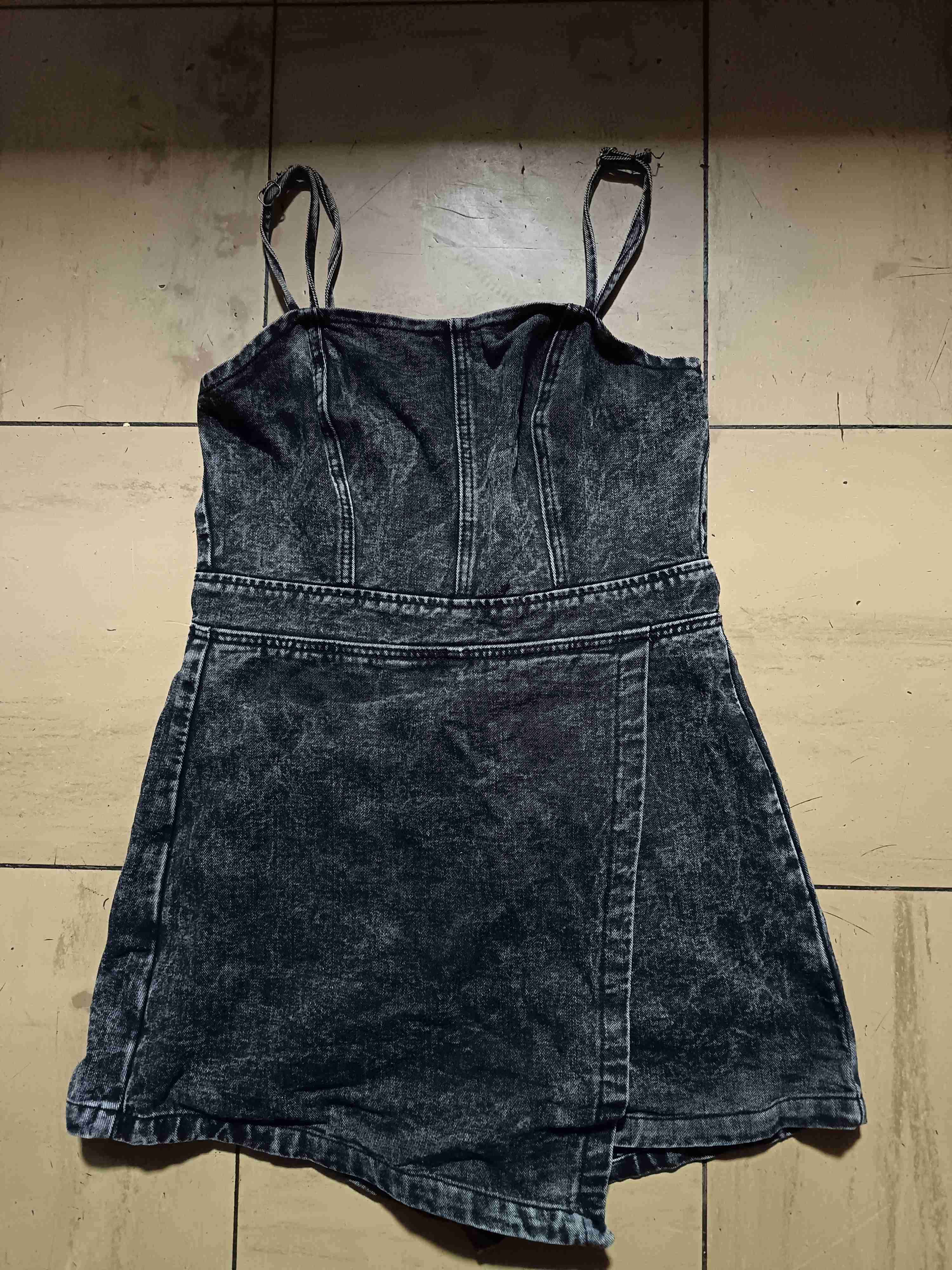 Vestido corto de mezclilla