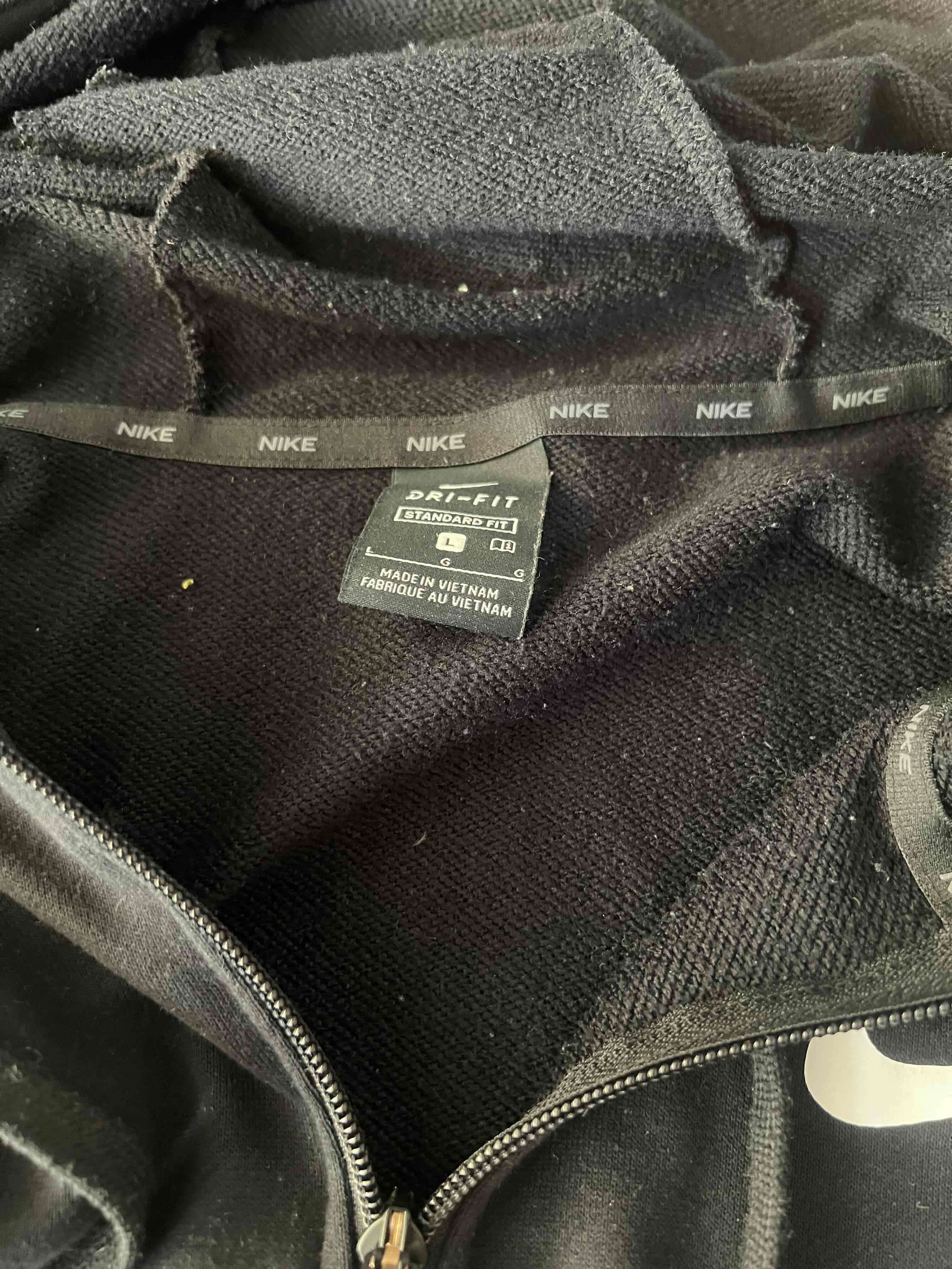 Polerón deportivo negro Nike - miniatura 2