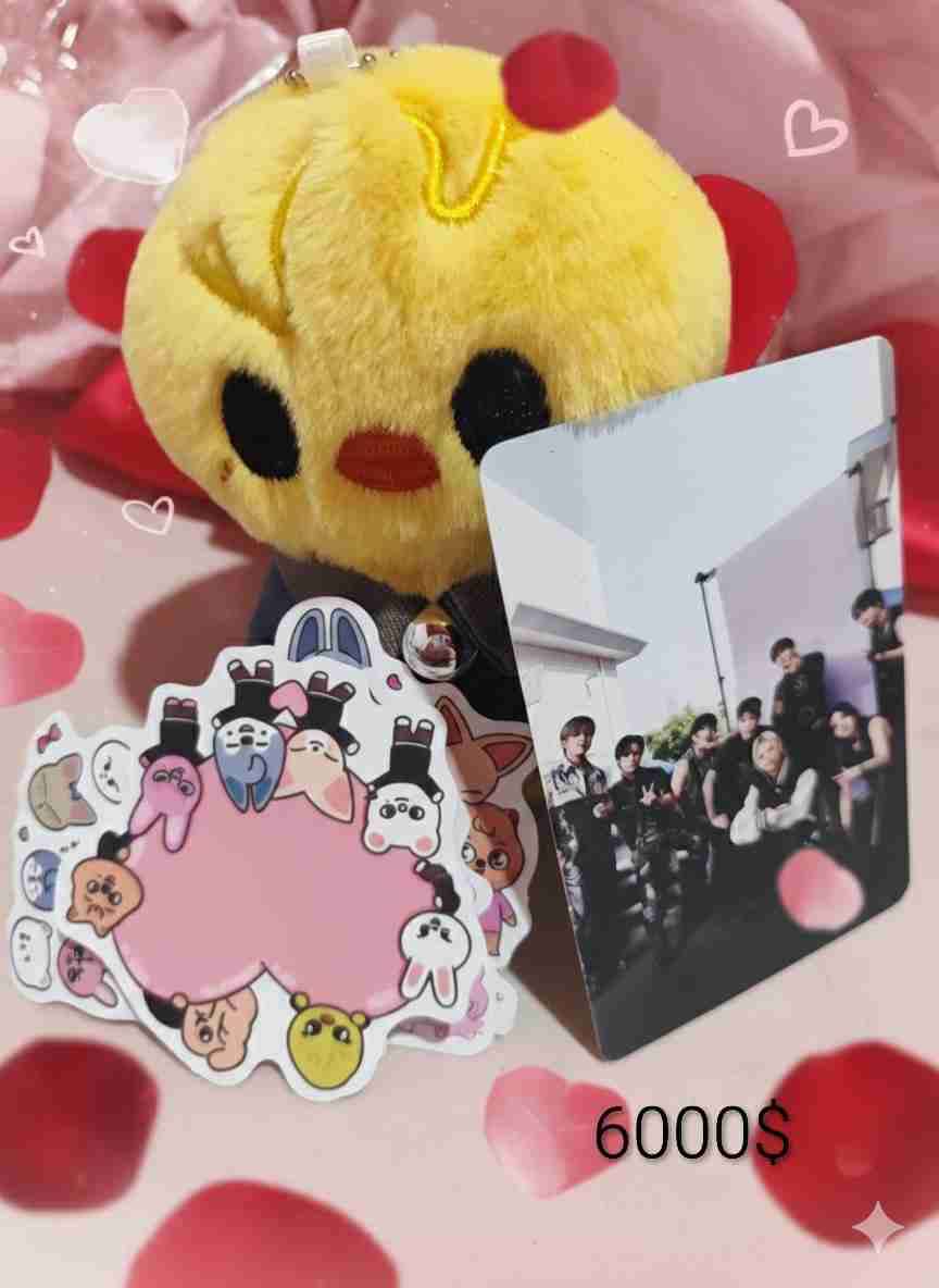 Peluchito con stickers kawaii - 6