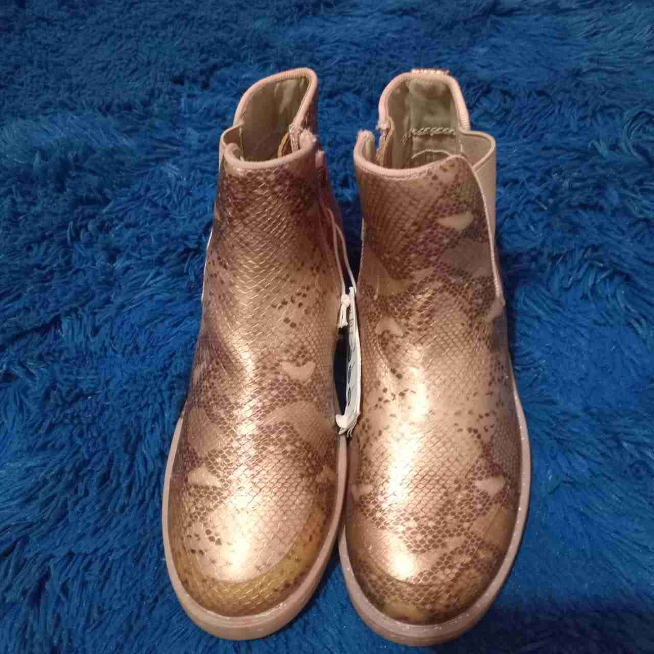 Botines estampados beige T-35 - miniatura 2