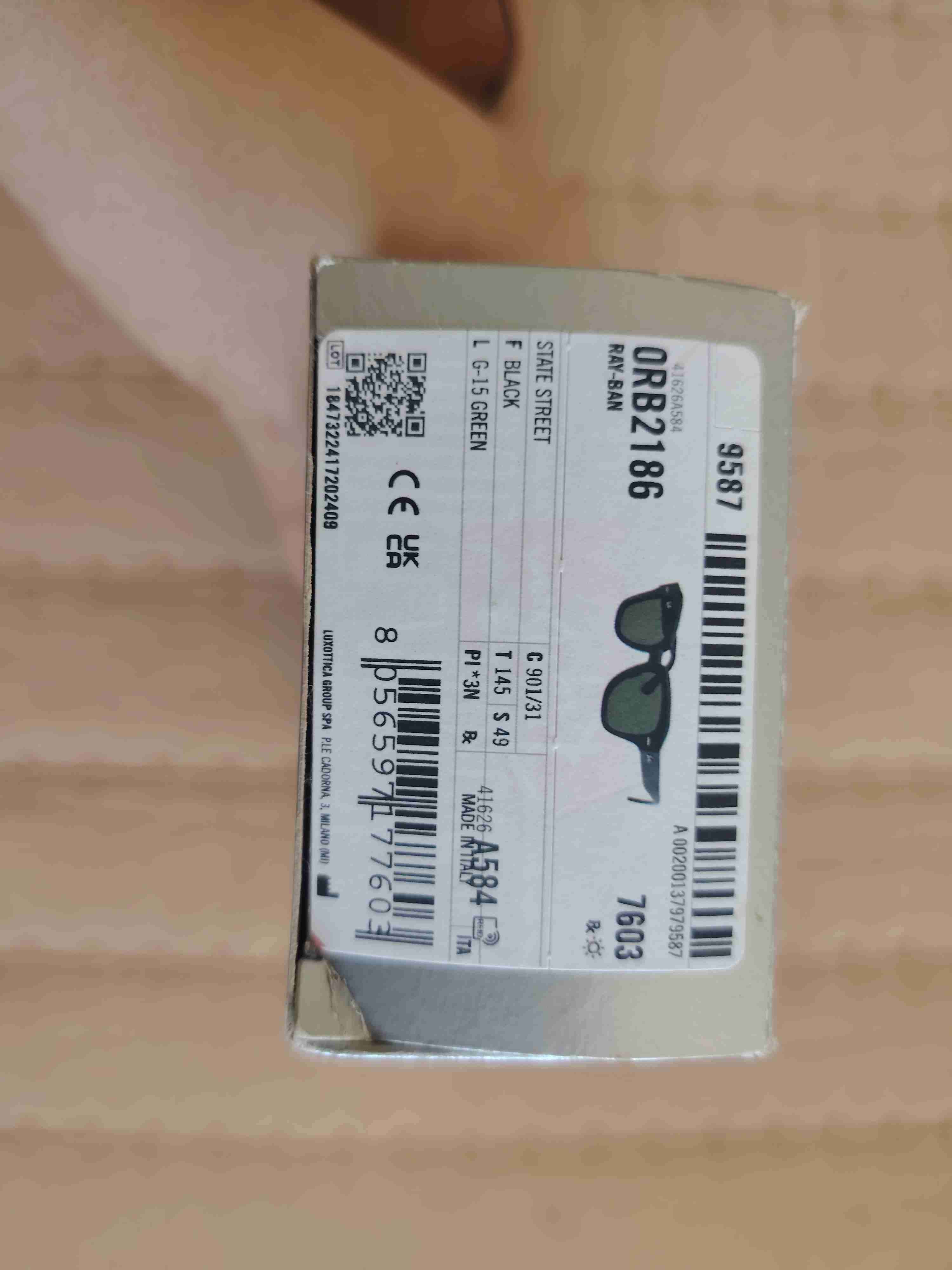 Gafas de sol negras Ray-Ban - miniatura 6